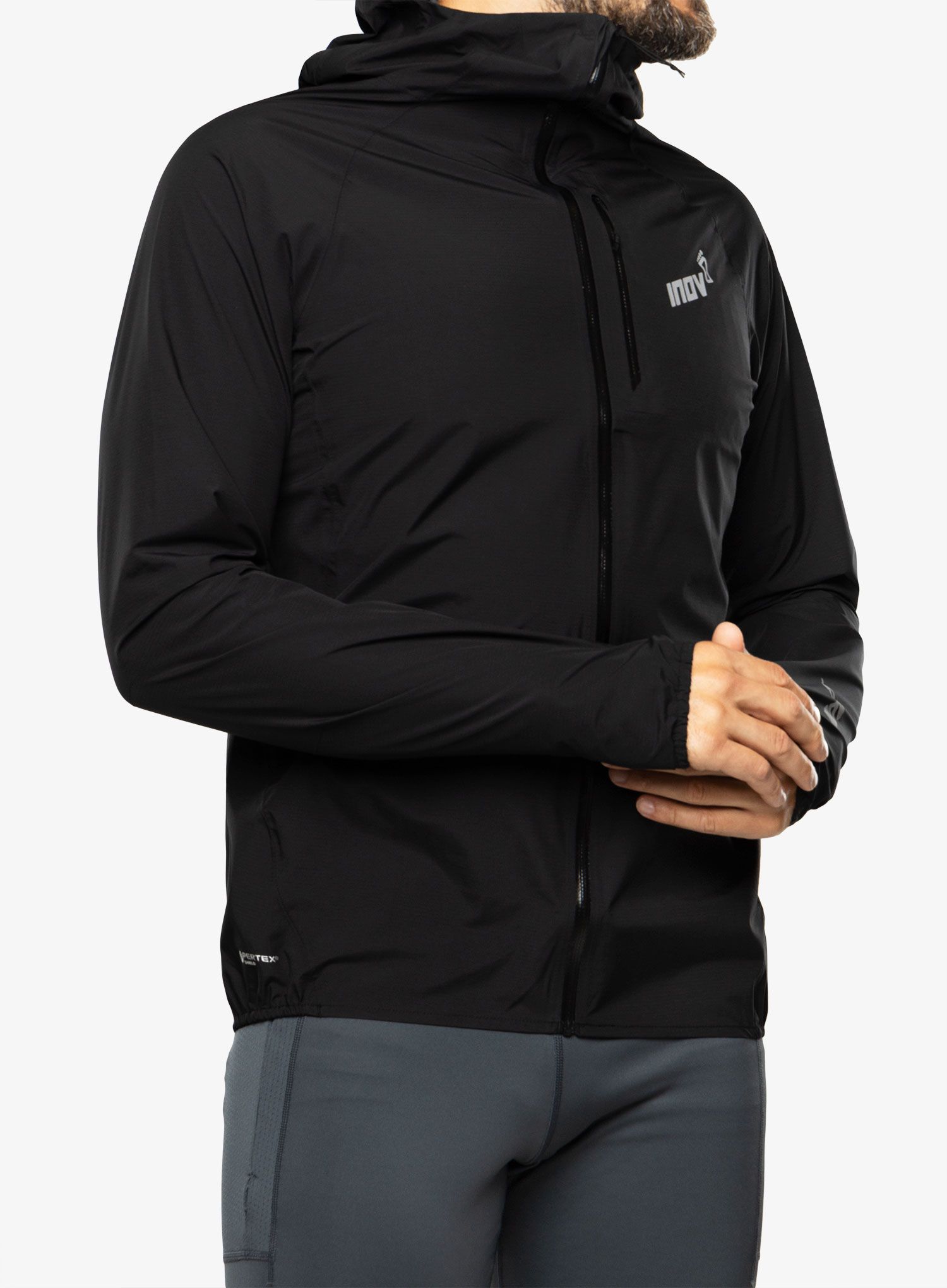 Jakna za tek Inov-8 Stormshell FZ V2 - black