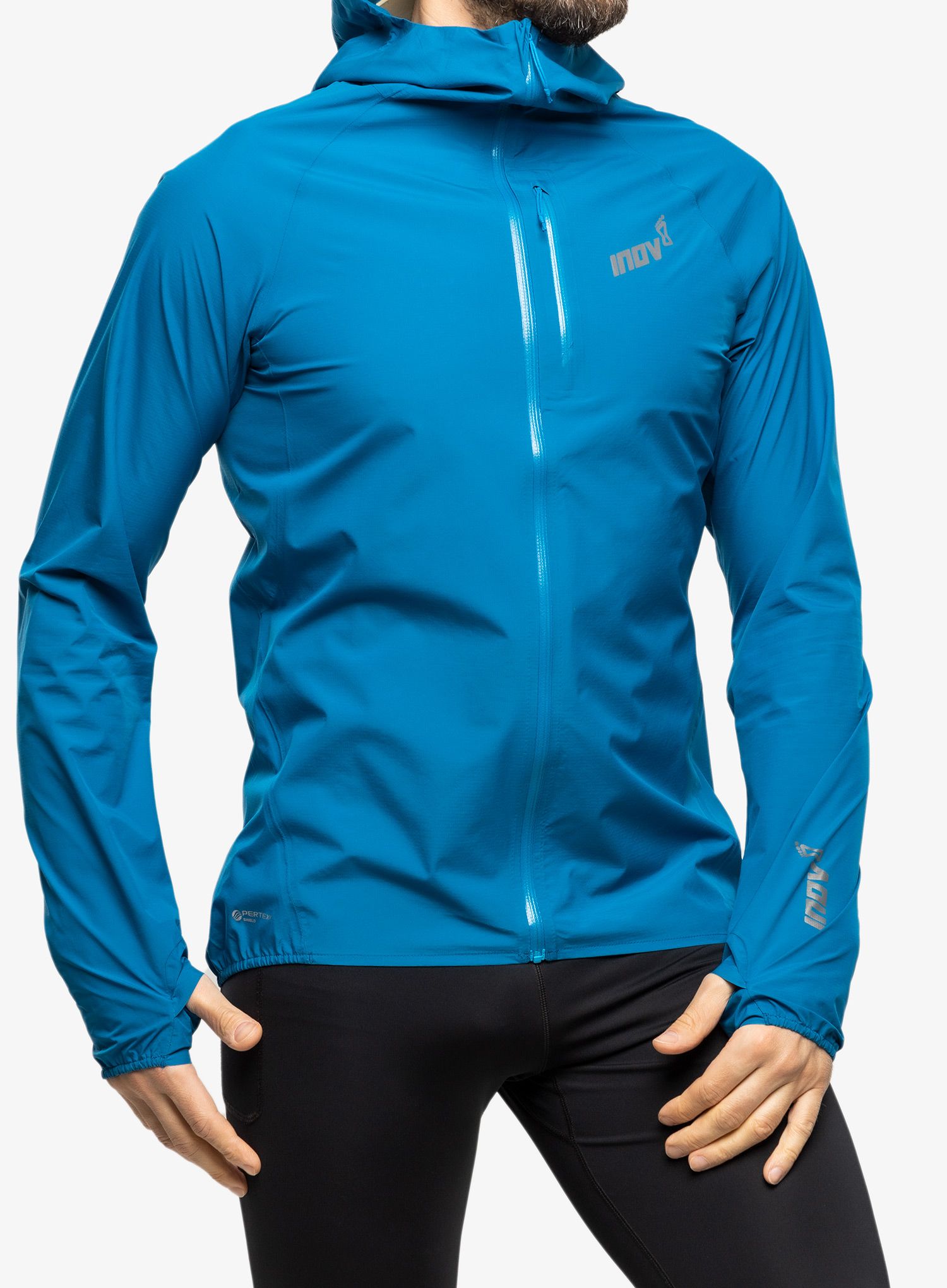 Tekaška jakna Inov-8 Stormshell FZ V2 - blue