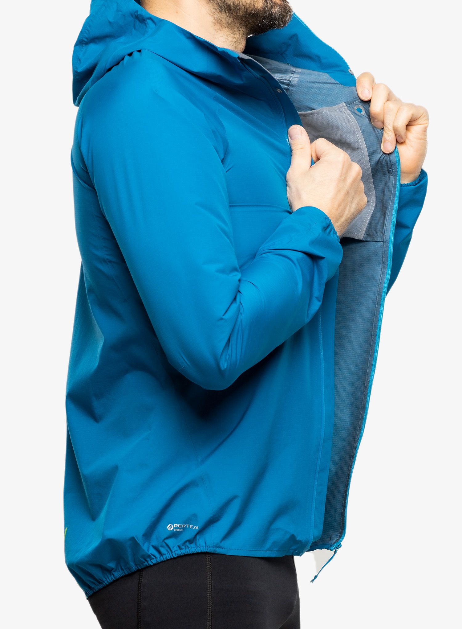 Tekaška jakna Inov-8 Stormshell FZ V2 - blue
