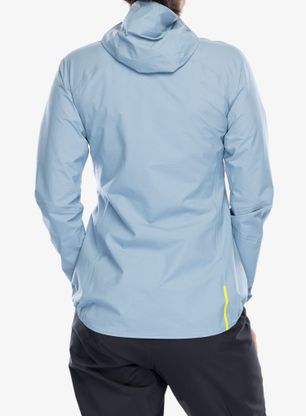 Ženska jakna za tek Inov-8 Stormshell FZ V2 - blue grey