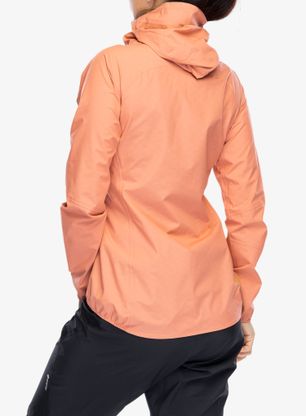 Ženska jakna za tek Inov-8 Stormshell FZ V2 - coral