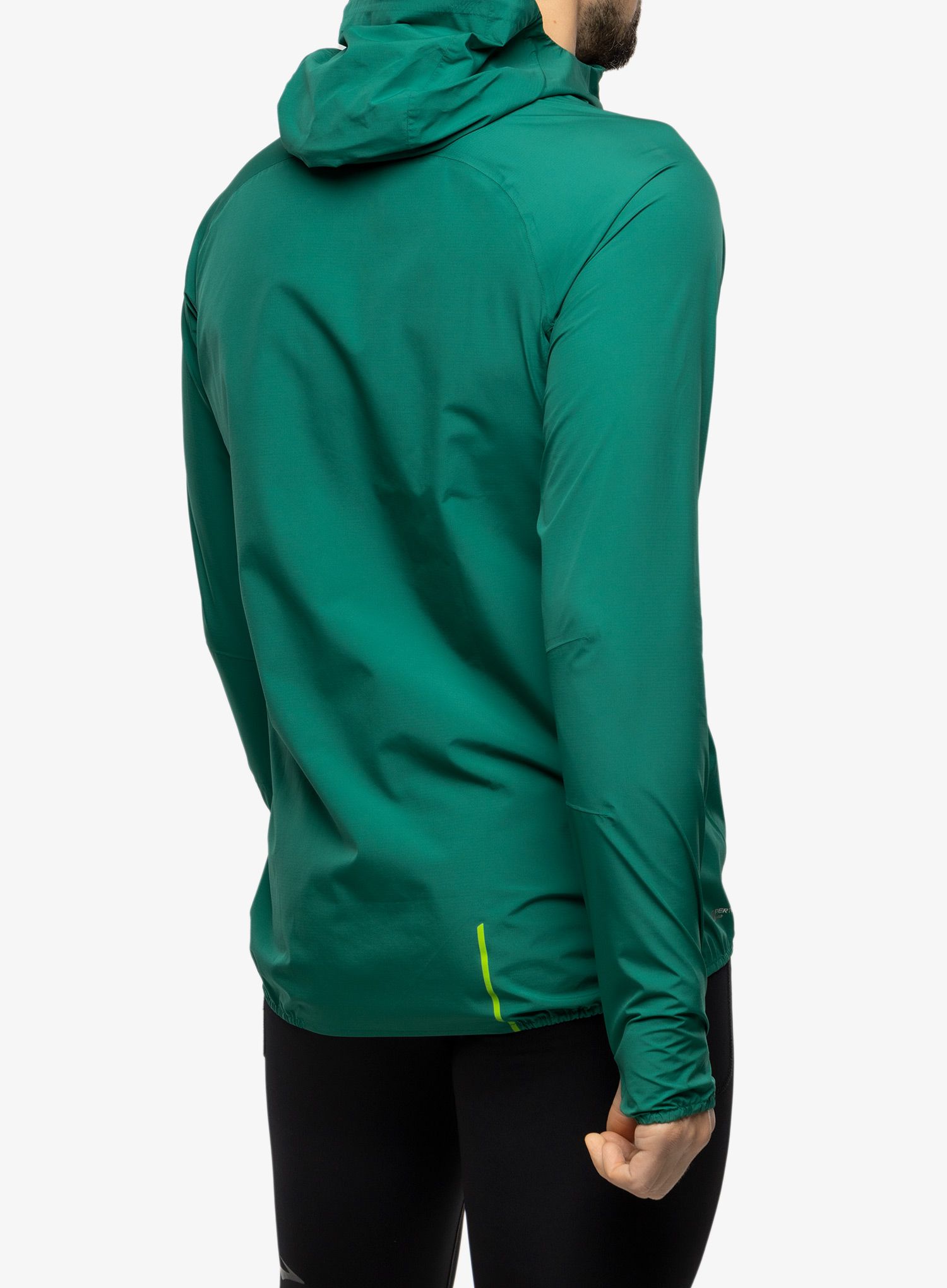 Moška tekaška jakna Inov-8 Stormshell FZ V2 - dark green