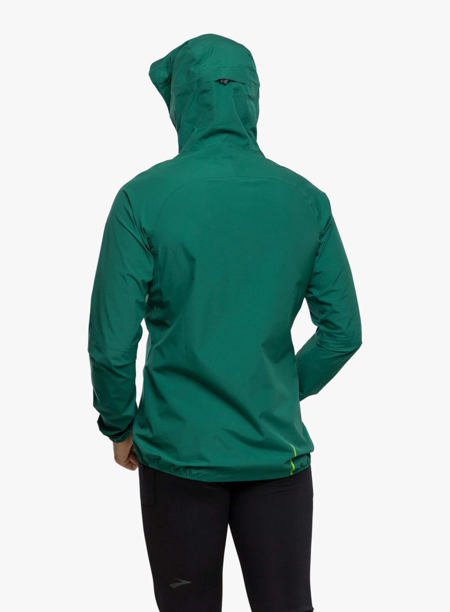 Moška tekaška jakna Inov-8 Stormshell FZ V2 - dark green