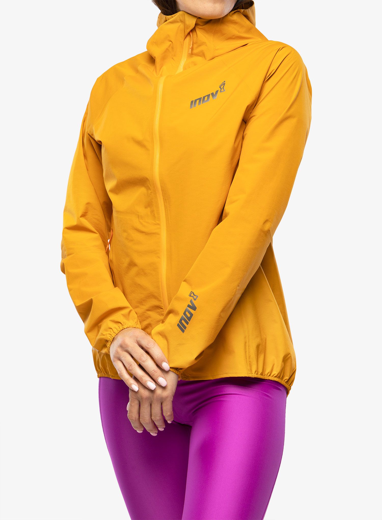 Ženska tekaška jakna Inov-8 Stormshell FZ V2 - nectar