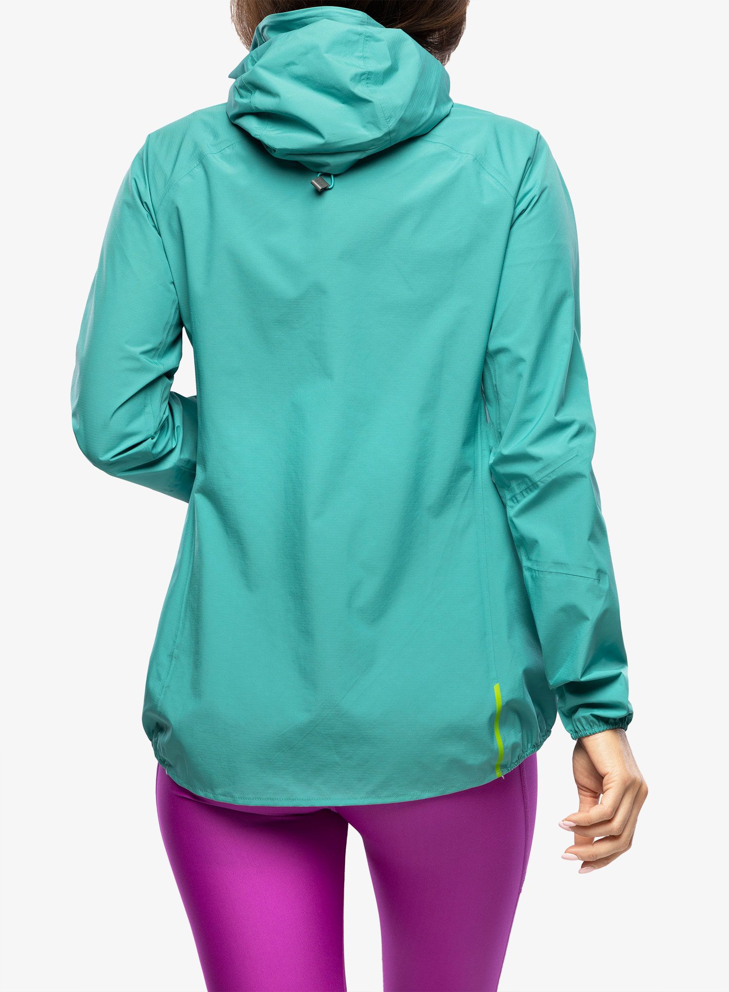 Ženska jakna za tek Inov-8 Stormshell FZ V2 - teal
