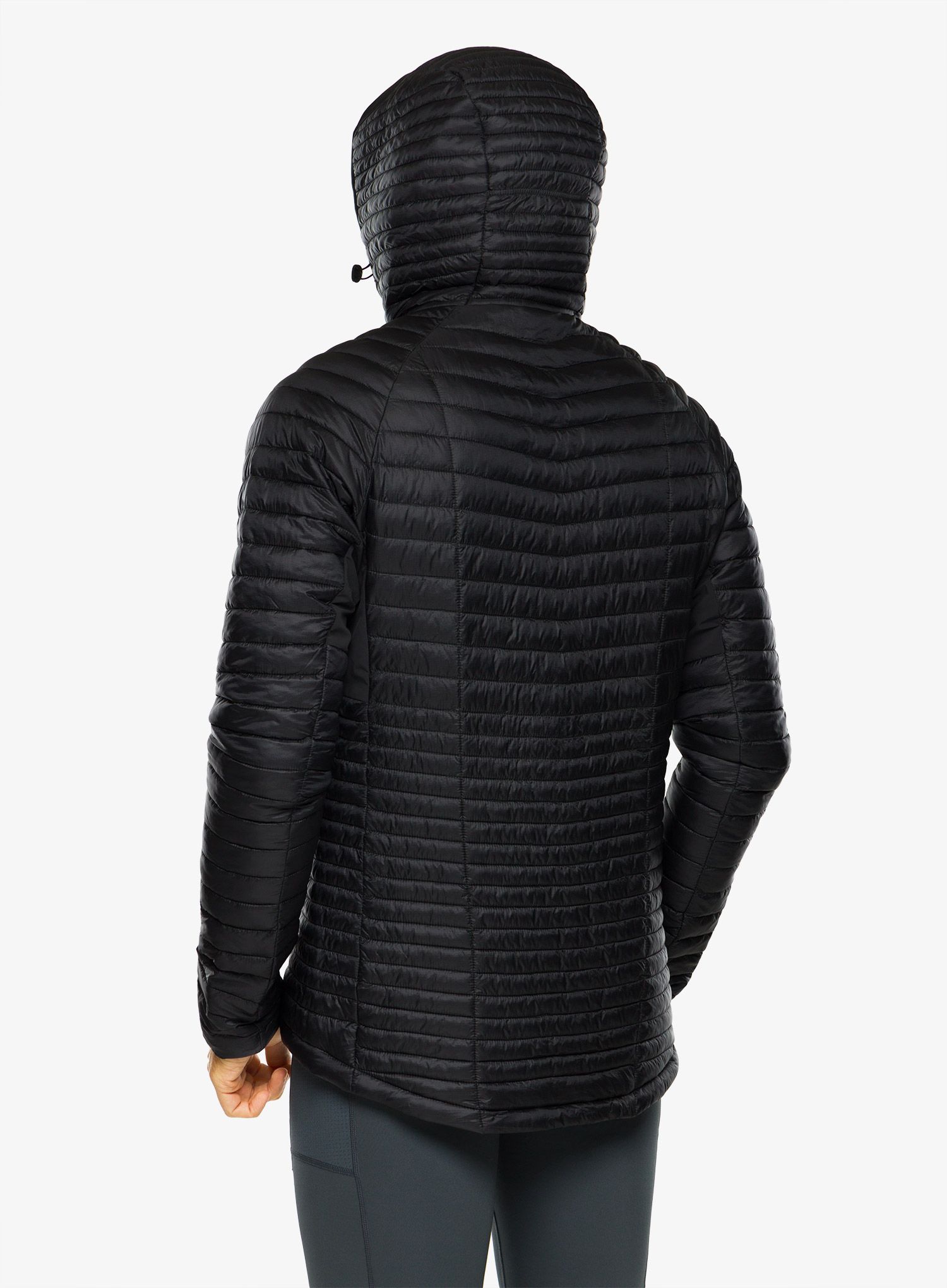 Sintetična jakna Inov-8 Thermoshell Pro Full-Zip - black/green