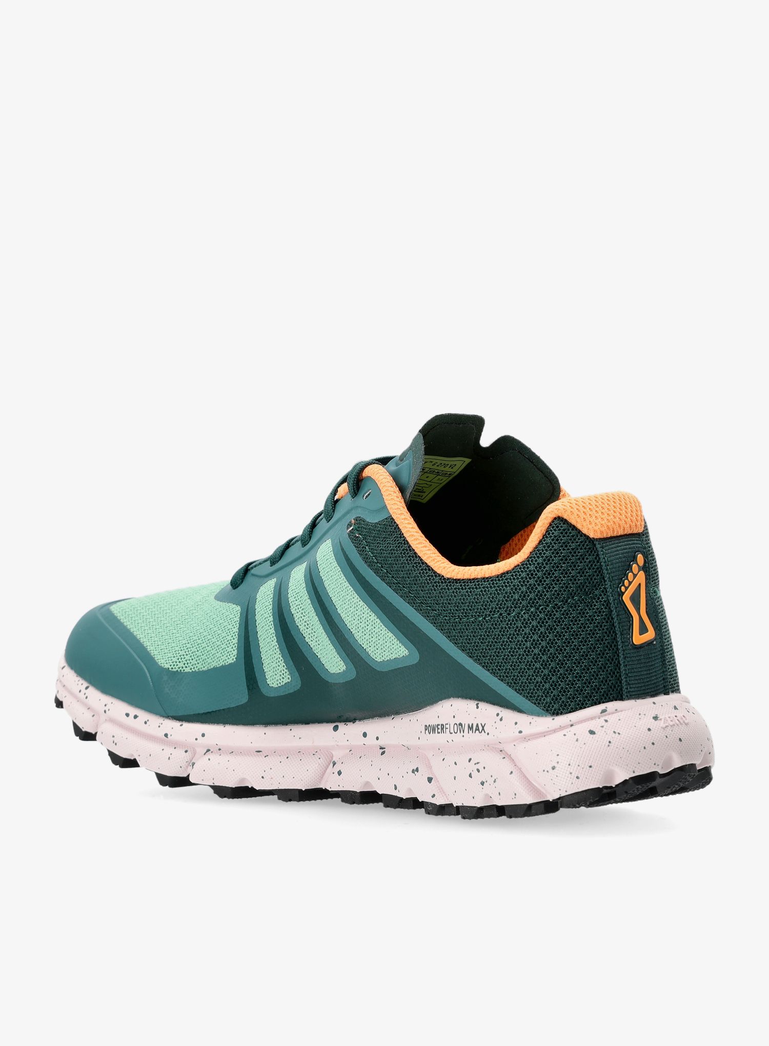Ženski tekaški čevlji Inov-8 TrailFly G 270 V2 - pine/peach
