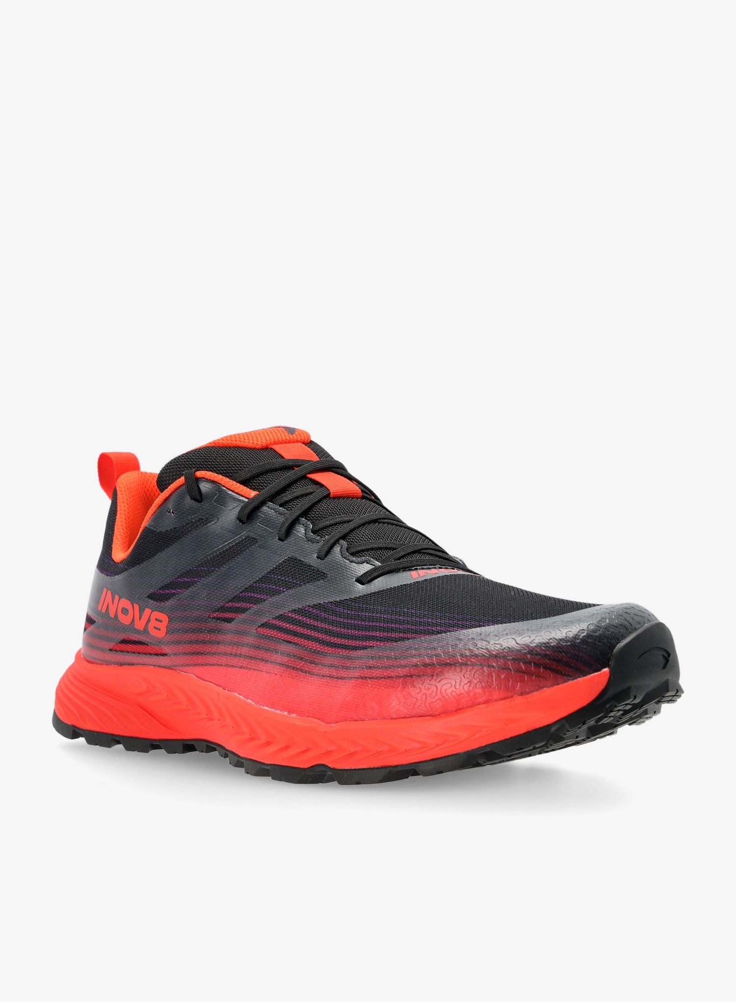 Trail tekaški čevlji Inov-8 TrailFly Speed Wide - black/fiery red