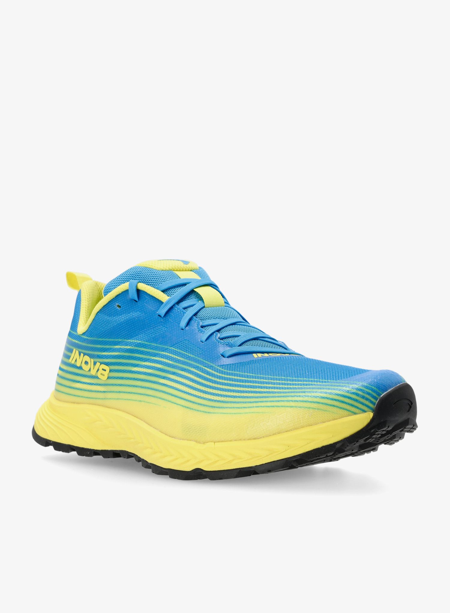 Moški tekaški čevlji Inov-8 TrailFly Speed Wide - blue/yellow