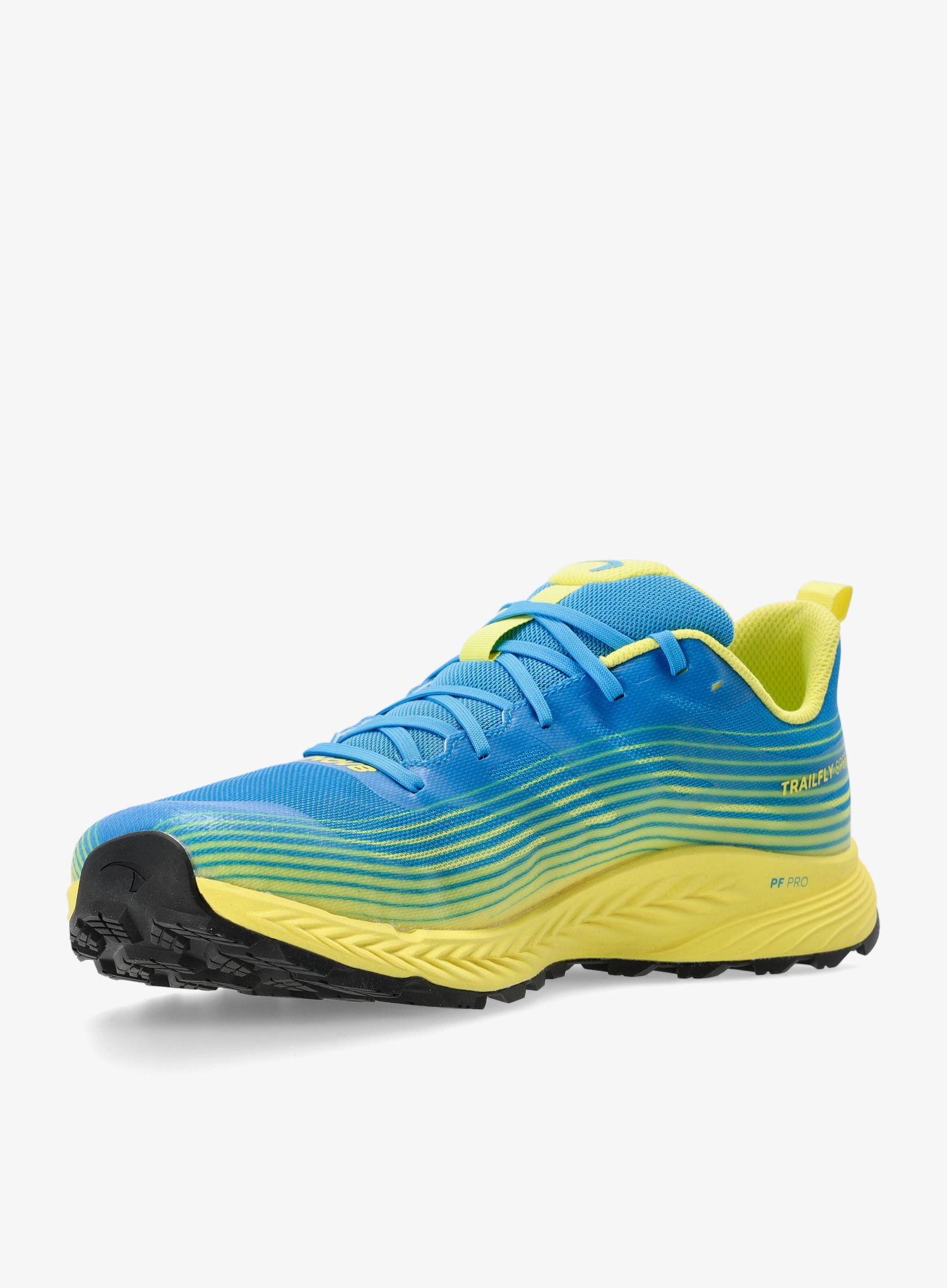 Moški tekaški čevlji Inov-8 TrailFly Speed Wide - blue/yellow
