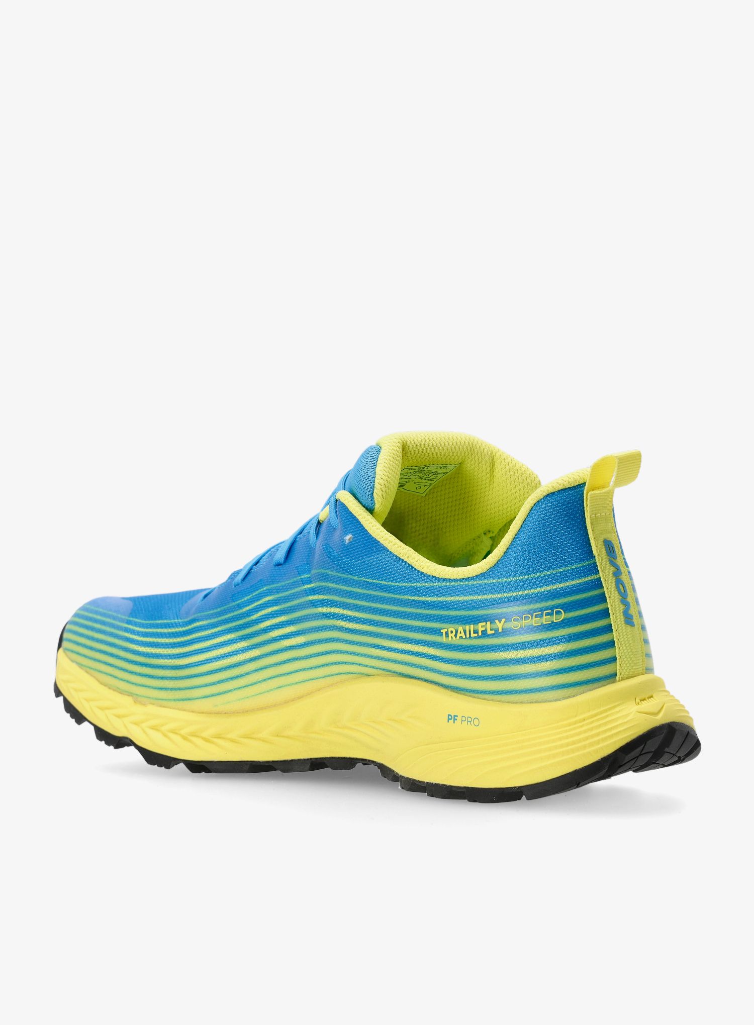 Moški tekaški čevlji Inov-8 TrailFly Speed Wide - blue/yellow