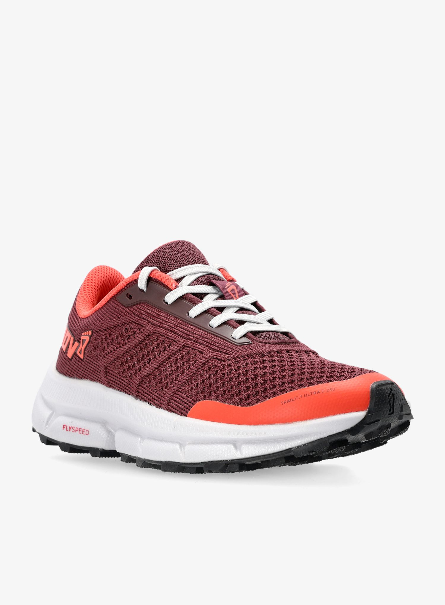 Ženski tekaški čevlji Inov-8 Trailfly Ultra G 280 - red/burgundy