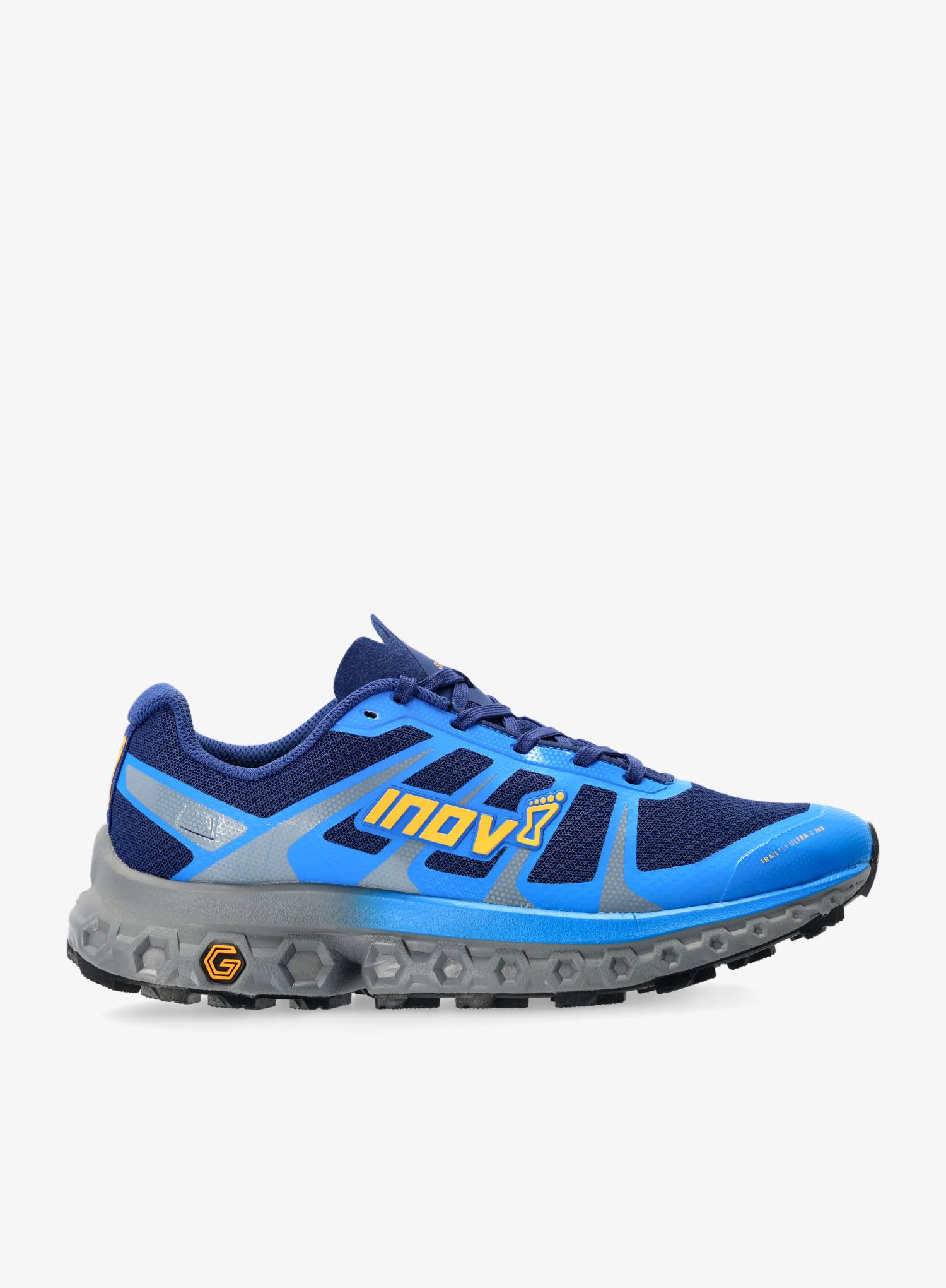 Trail tekaški čevlji Inov-8 Trailfly Ultra G 300 Max  - blue/grey/nectar