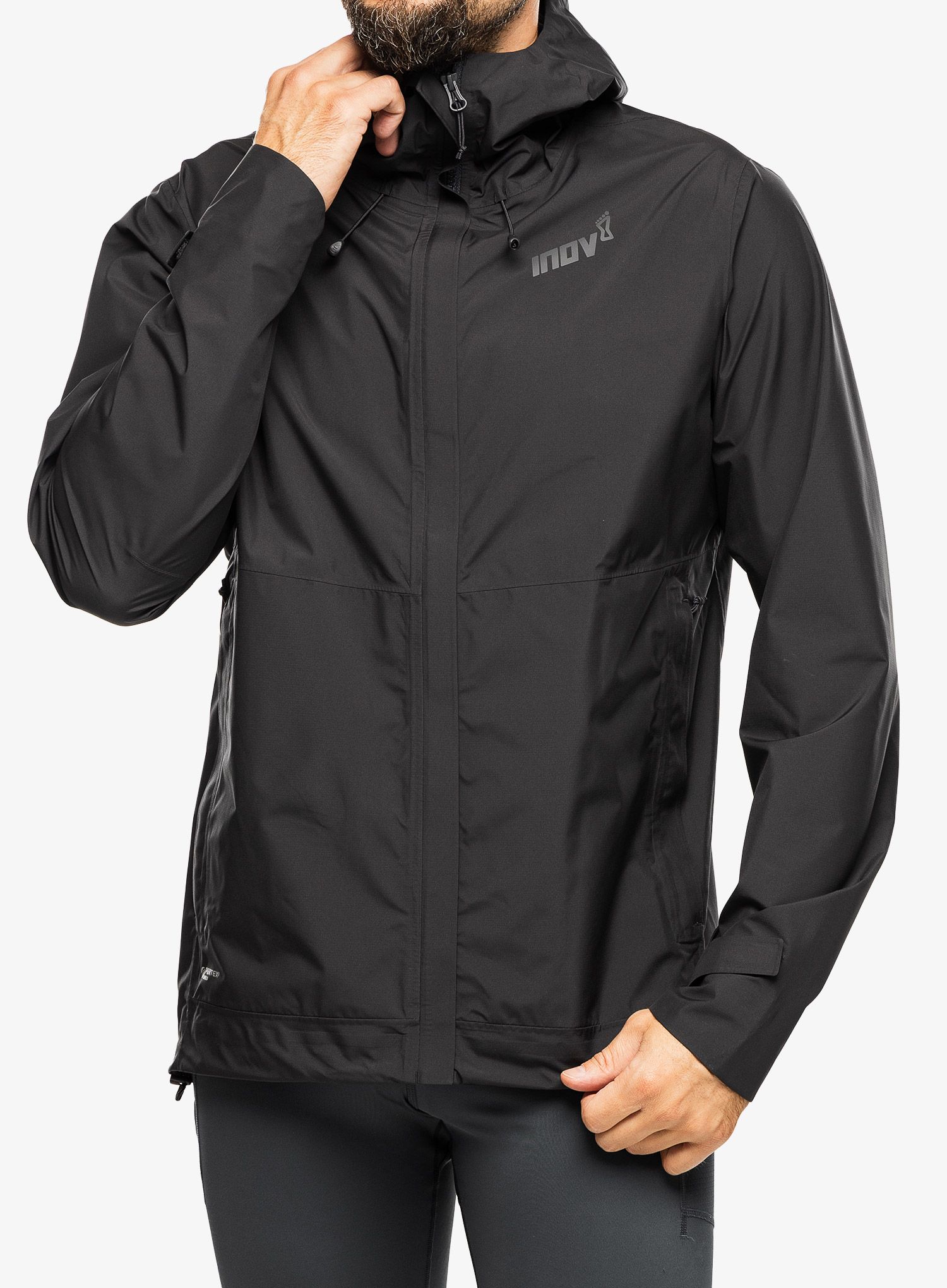 Nepremočljiva jakna Inov-8 Trailshell Jacket - graphite