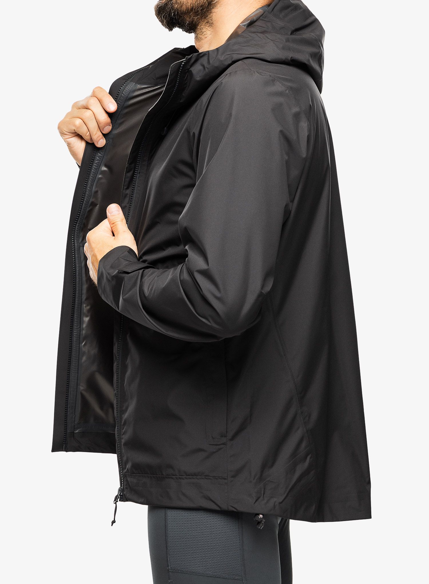 Nepremočljiva jakna Inov-8 Trailshell Jacket - graphite
