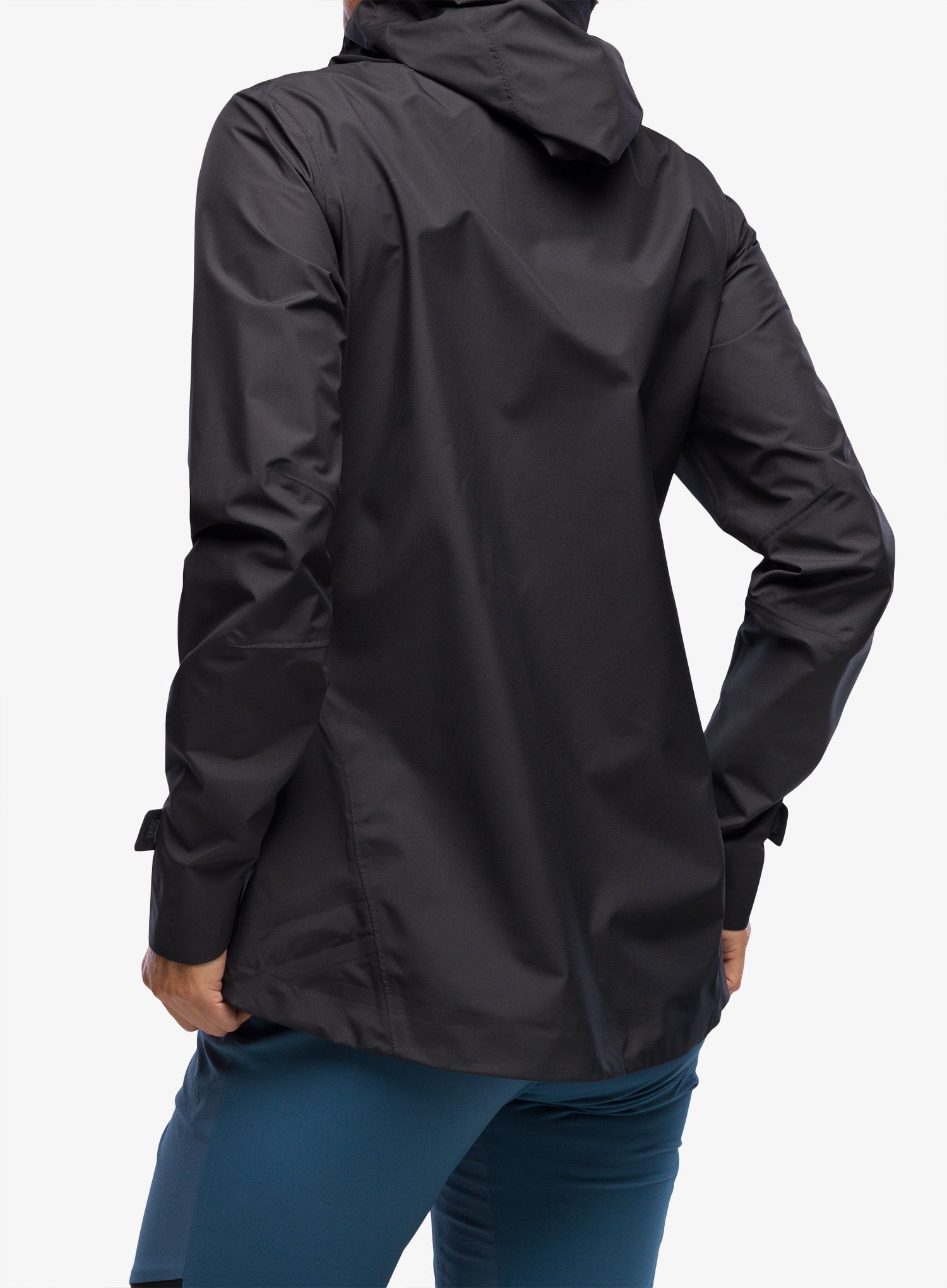 Ženska nepremočljiva jakna Inov-8 Trailshell Jacket - graphite/graphite