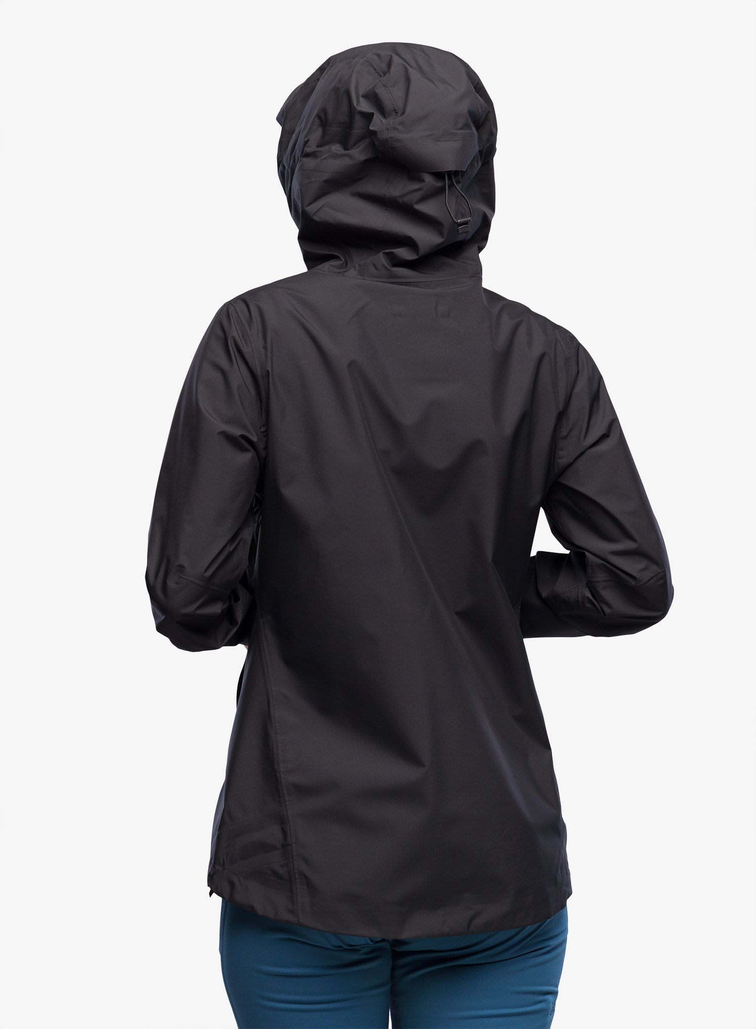 Ženska nepremočljiva jakna Inov-8 Trailshell Jacket - graphite/graphite