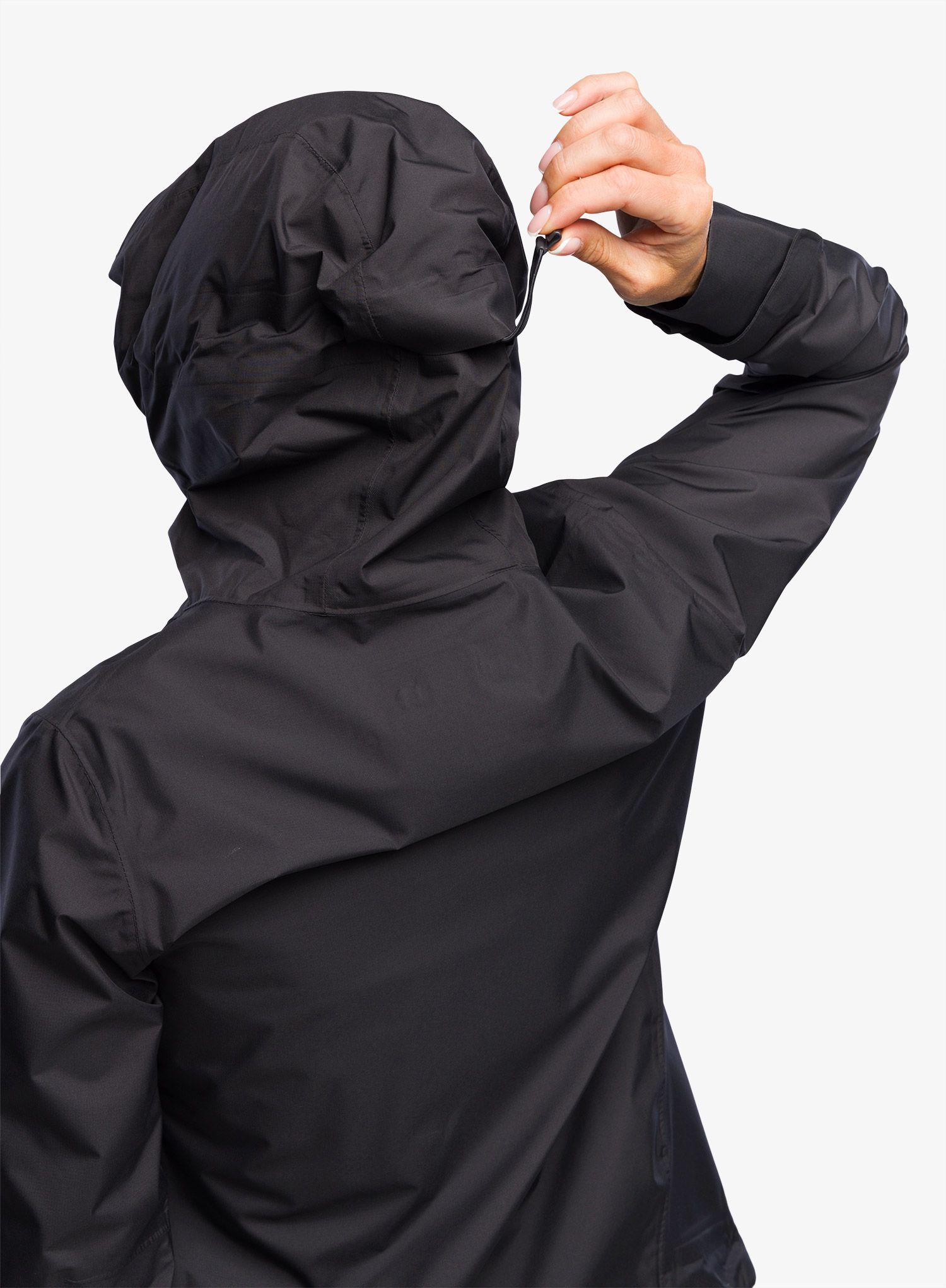 Ženska nepremočljiva jakna Inov-8 Trailshell Jacket - graphite/graphite