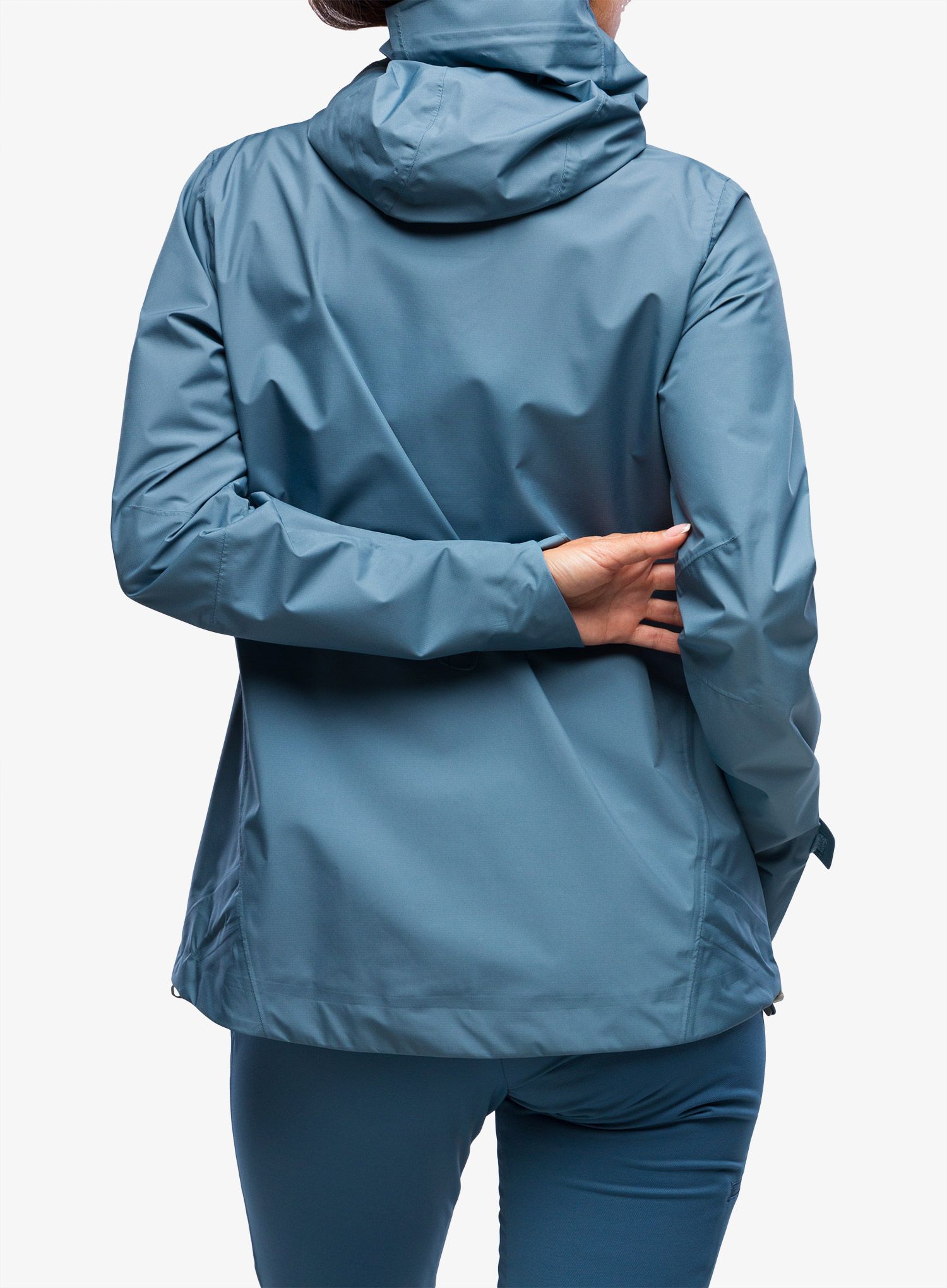 Ženska nepremočljiva jakna Inov-8 Trailshell Jacket - slate/slate