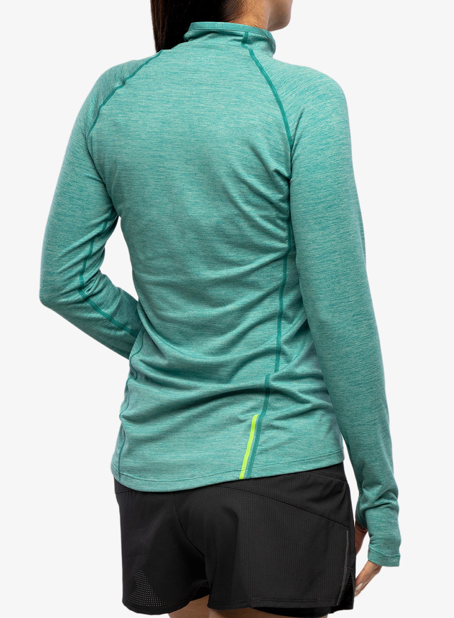 Ženska tekaška jopica Inov-8 Train Elite Mid Half-Zip - dark teal