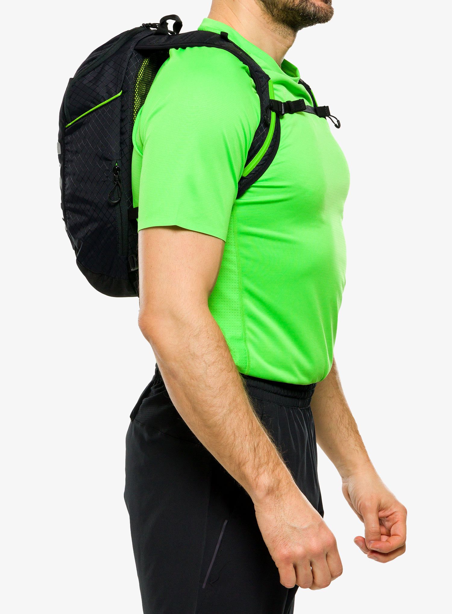 Pohodniški nahrbtnik Inov-8 VentureLite 8 - black/green