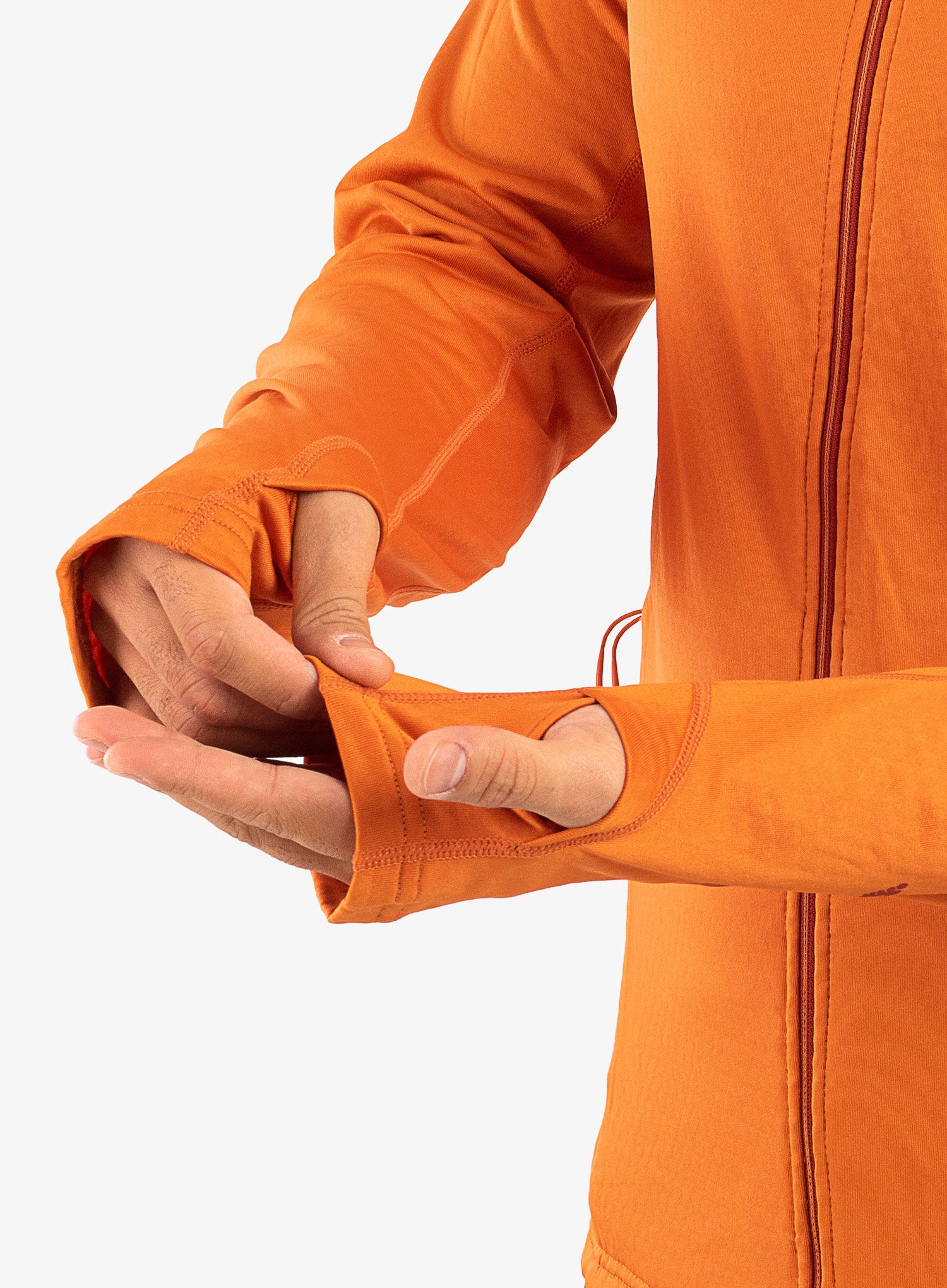 Flis Inov-8 Venturelite Mid Hoodie FZ - orange