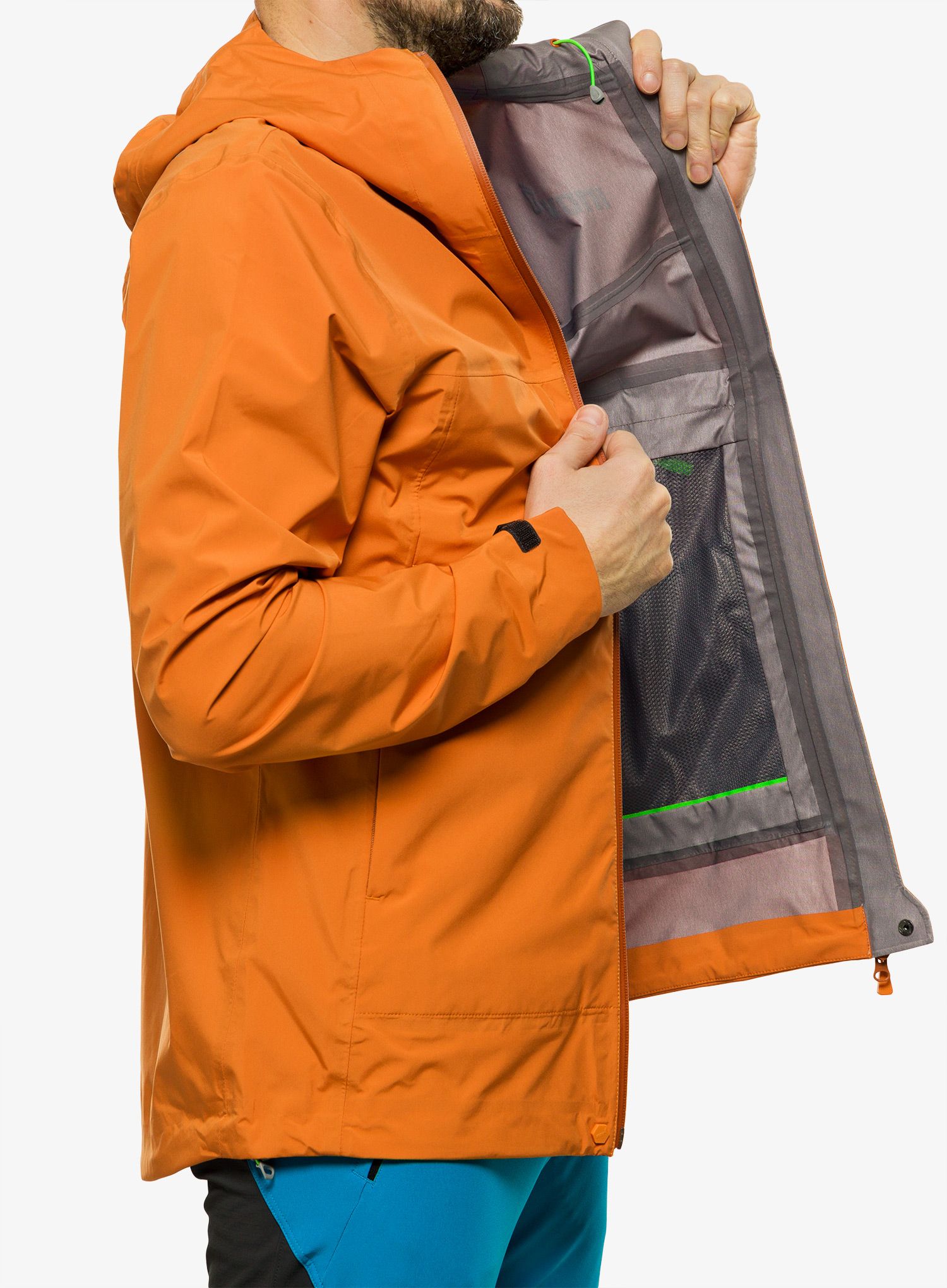 Nepremočljiva jakna Inov-8 Venturelite Jacket FZ - orange