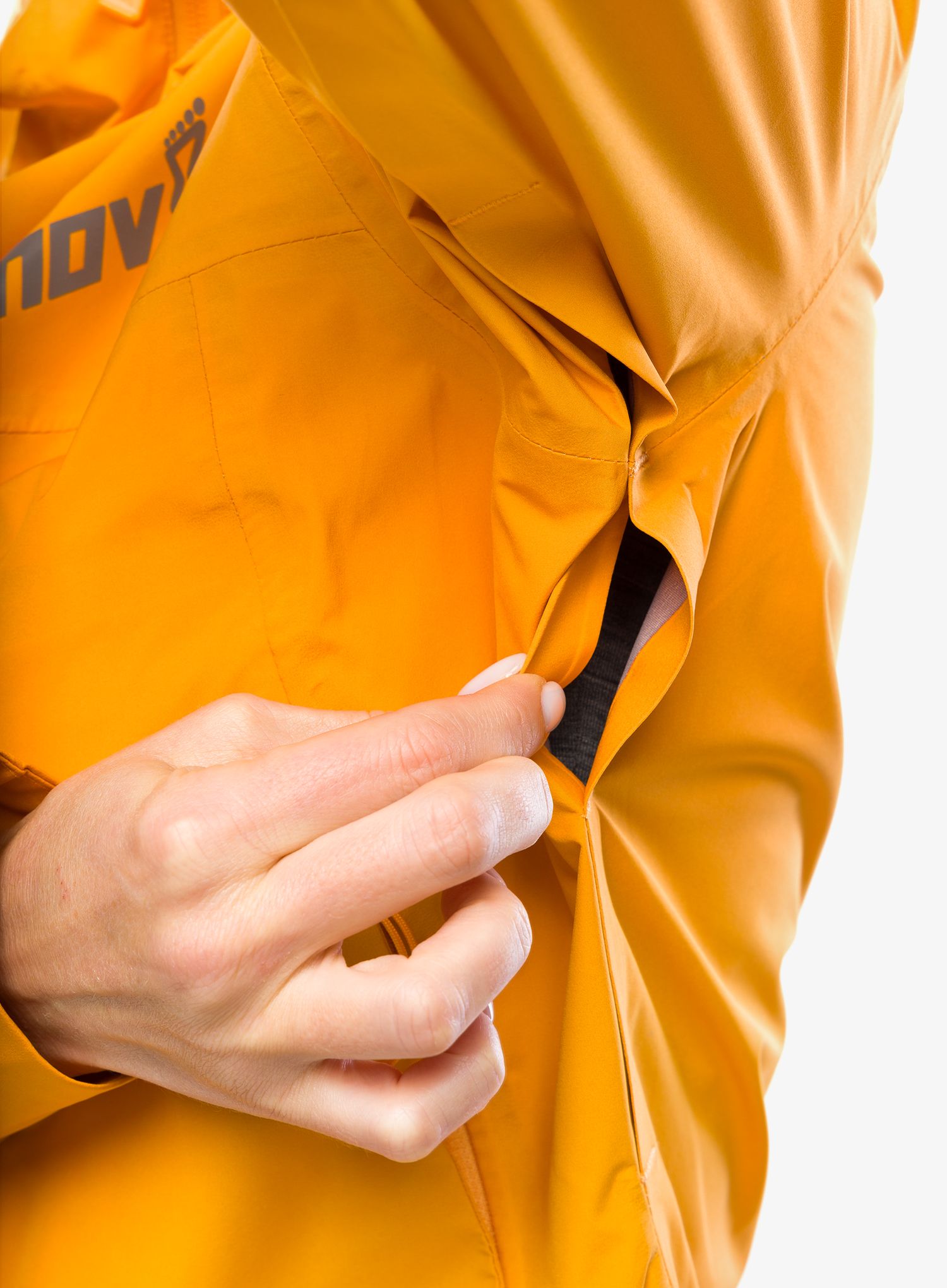 Ženska tekaška jakna Inov-8 Venturelite Jacket FZ - yellow