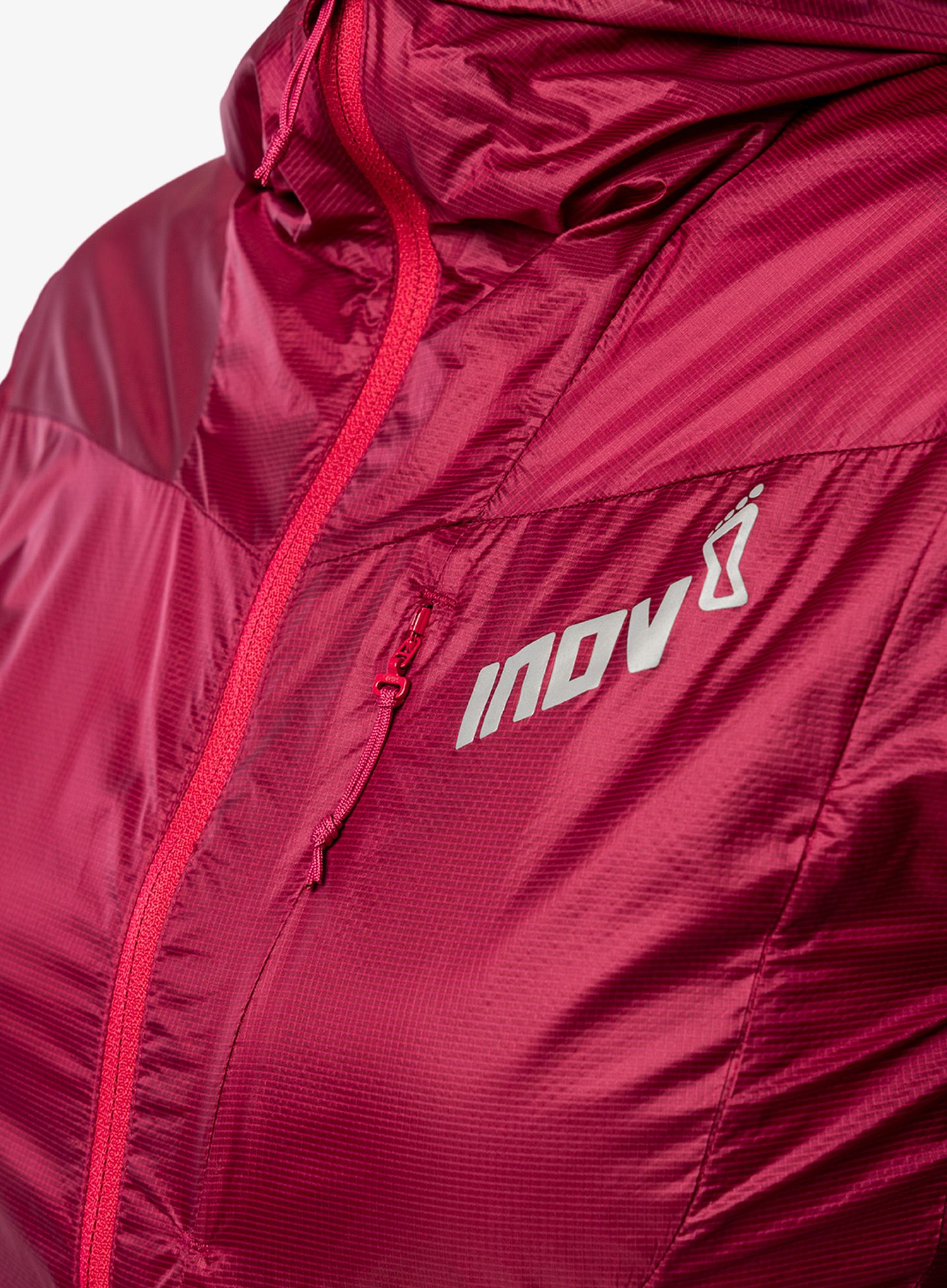 Ženska vetrovka Inov-8 Windshell FZ - pink