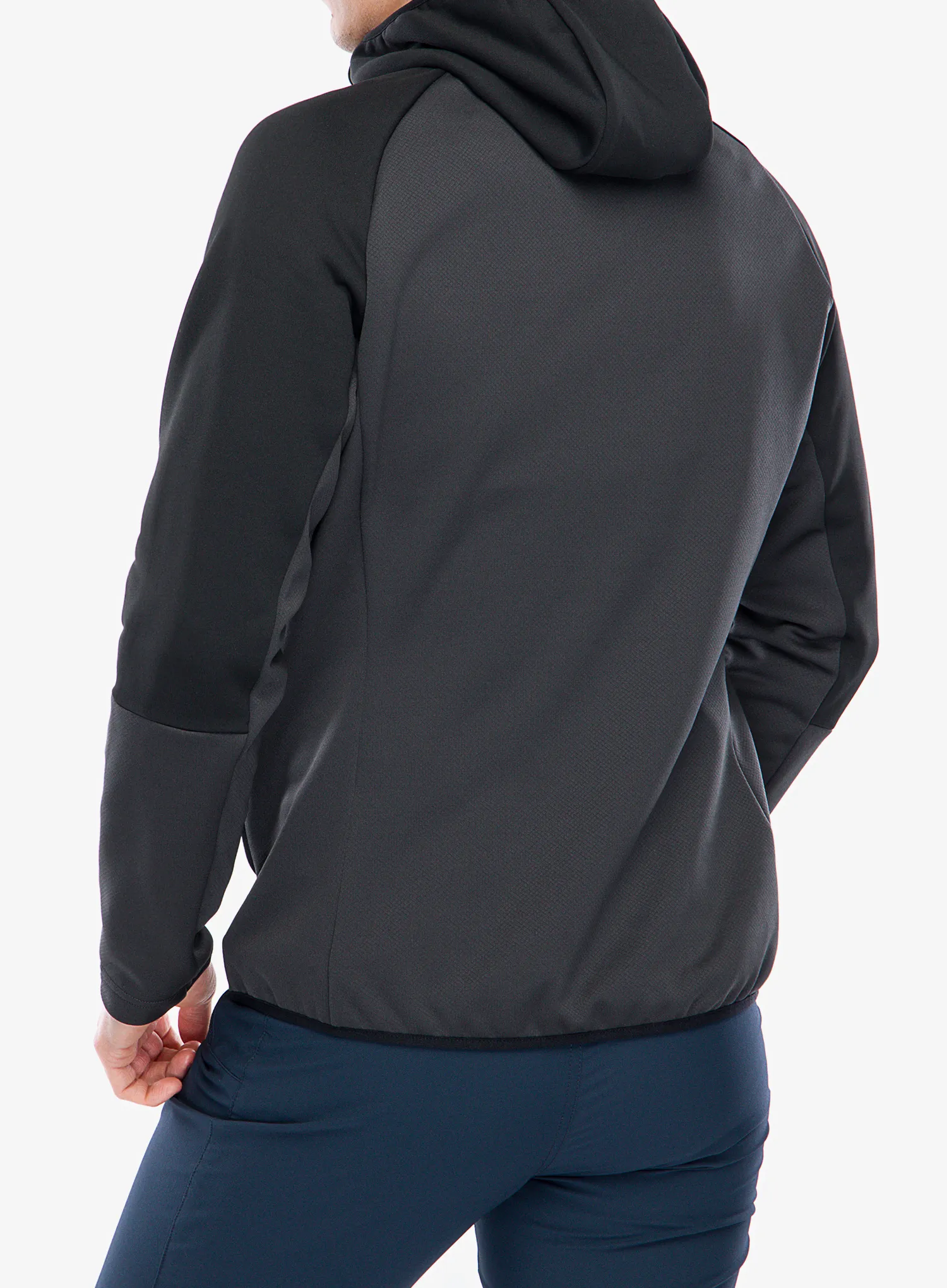 Flis Jack Wolfskin Alpgrat XT Jacket - phantom