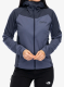 Ženska softshell jakna Jack Wolfskin Brisstal Hoody - dolphin
