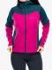 Ženska softshell jakna Jack Wolfskin Brisstal Hoody - new magenta