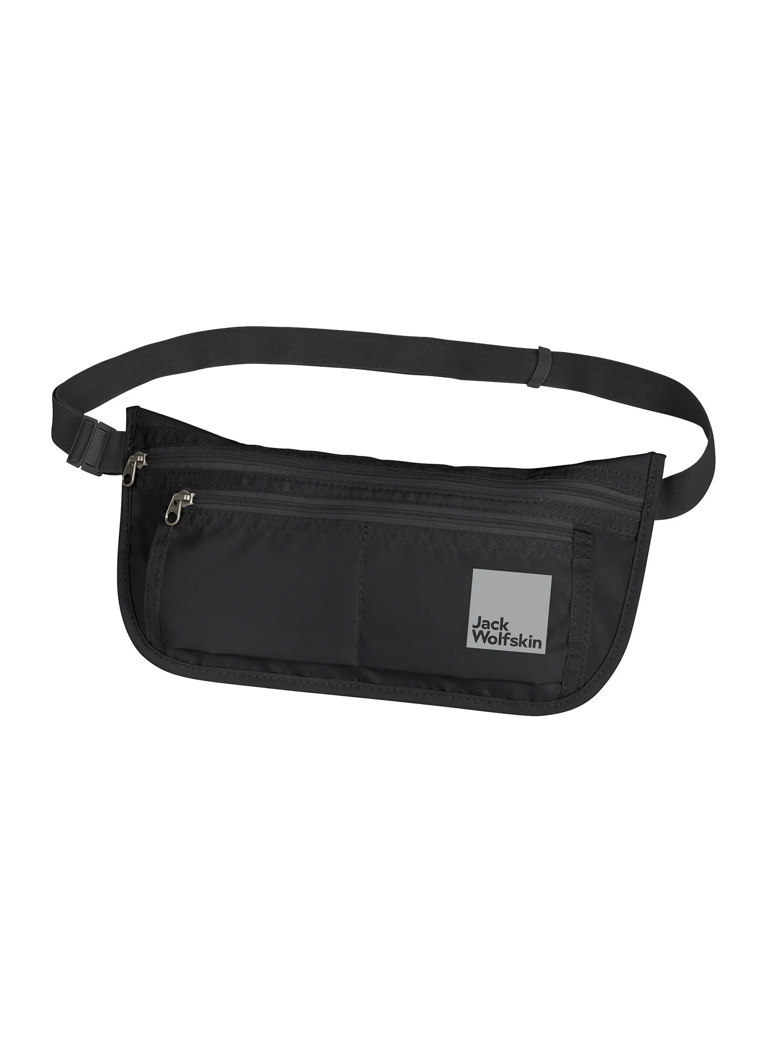 Torbica za okoli pasu Jack Wolfskin Document Belt De Luxe - black