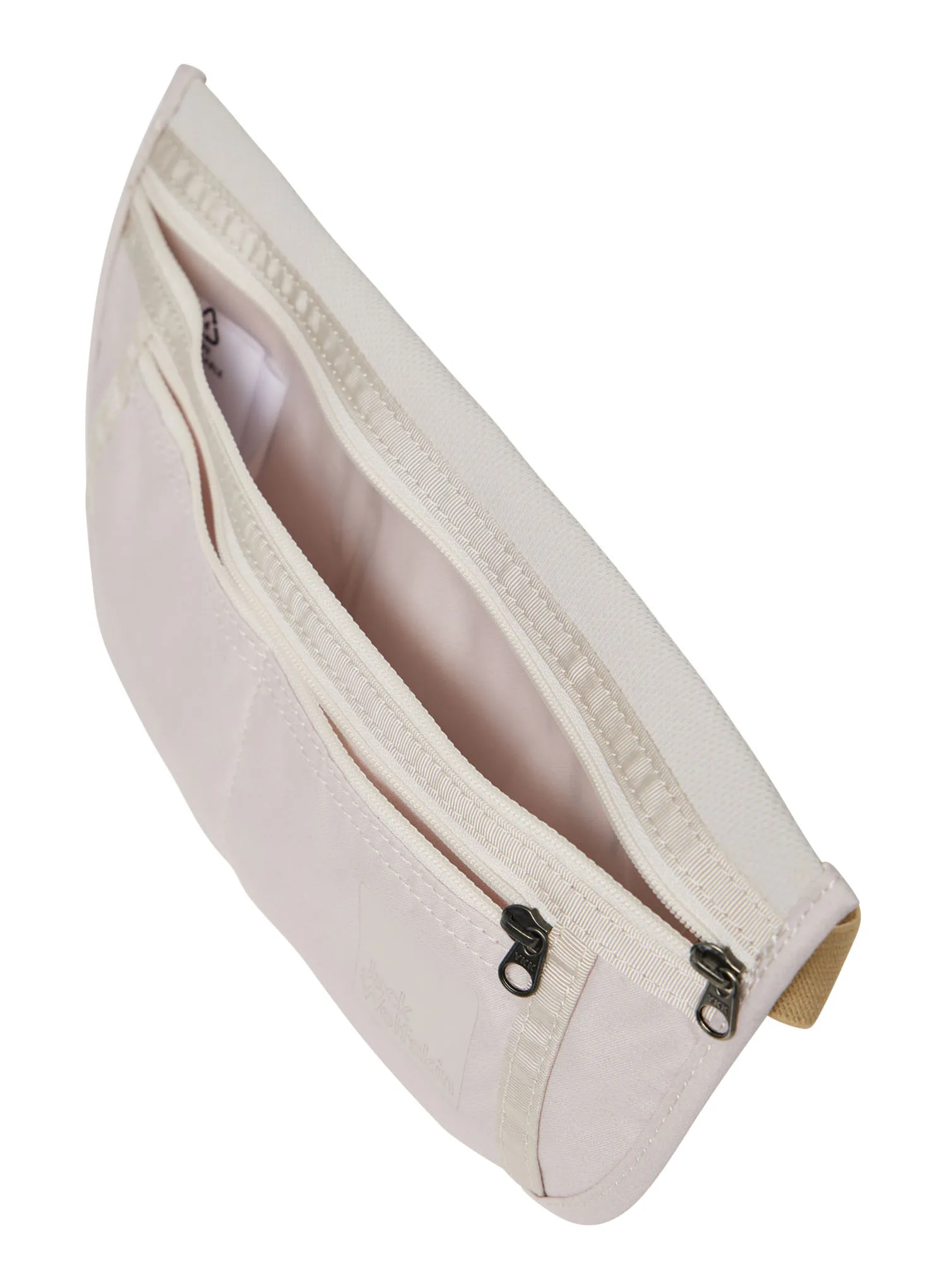 Torbica za okoli pasu Jack Wolfskin Document Belt De Luxe - sea shell