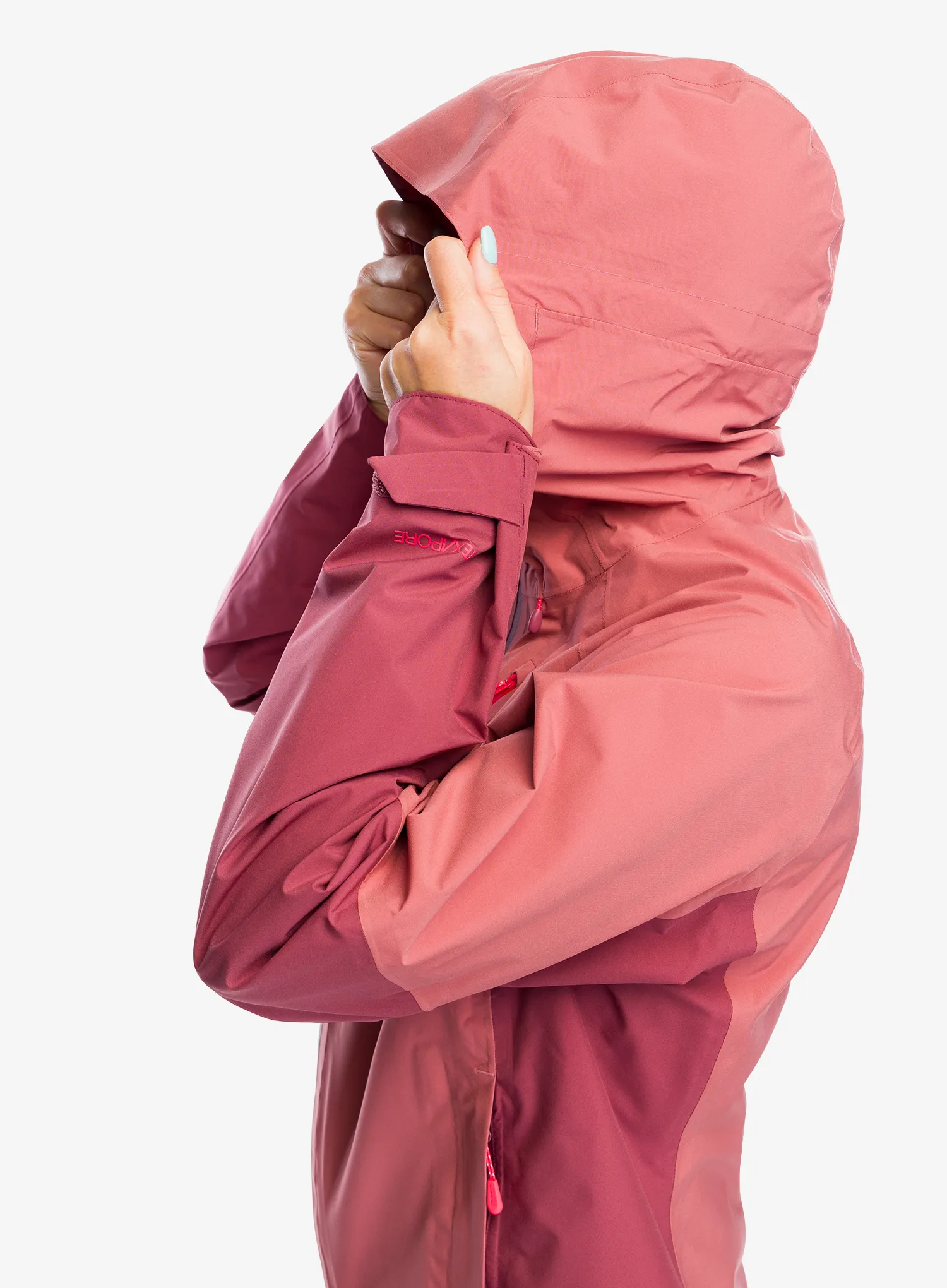 Ženska hardshell jakna Jack Wolfskin Eagle Peak 2L Jacket - mineral red