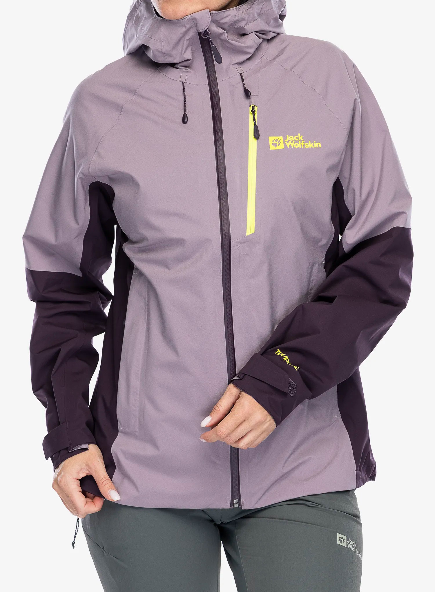 Ženska hardshell jakna Jack Wolfskin Eagle Peak 2L Jacket - wild blossom