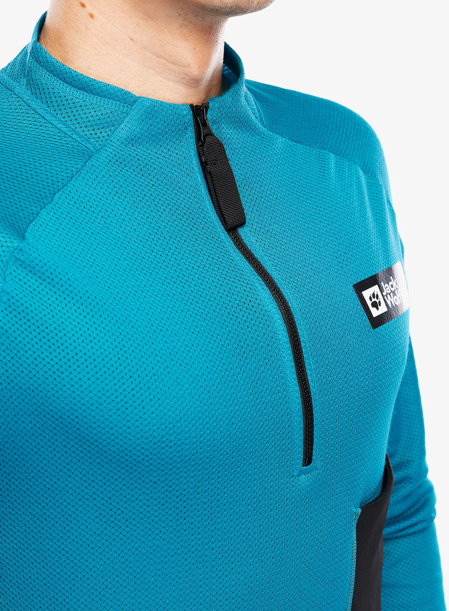Jopica z zadrgo Jack Wolfskin Expdn Octa HZ - everest blue