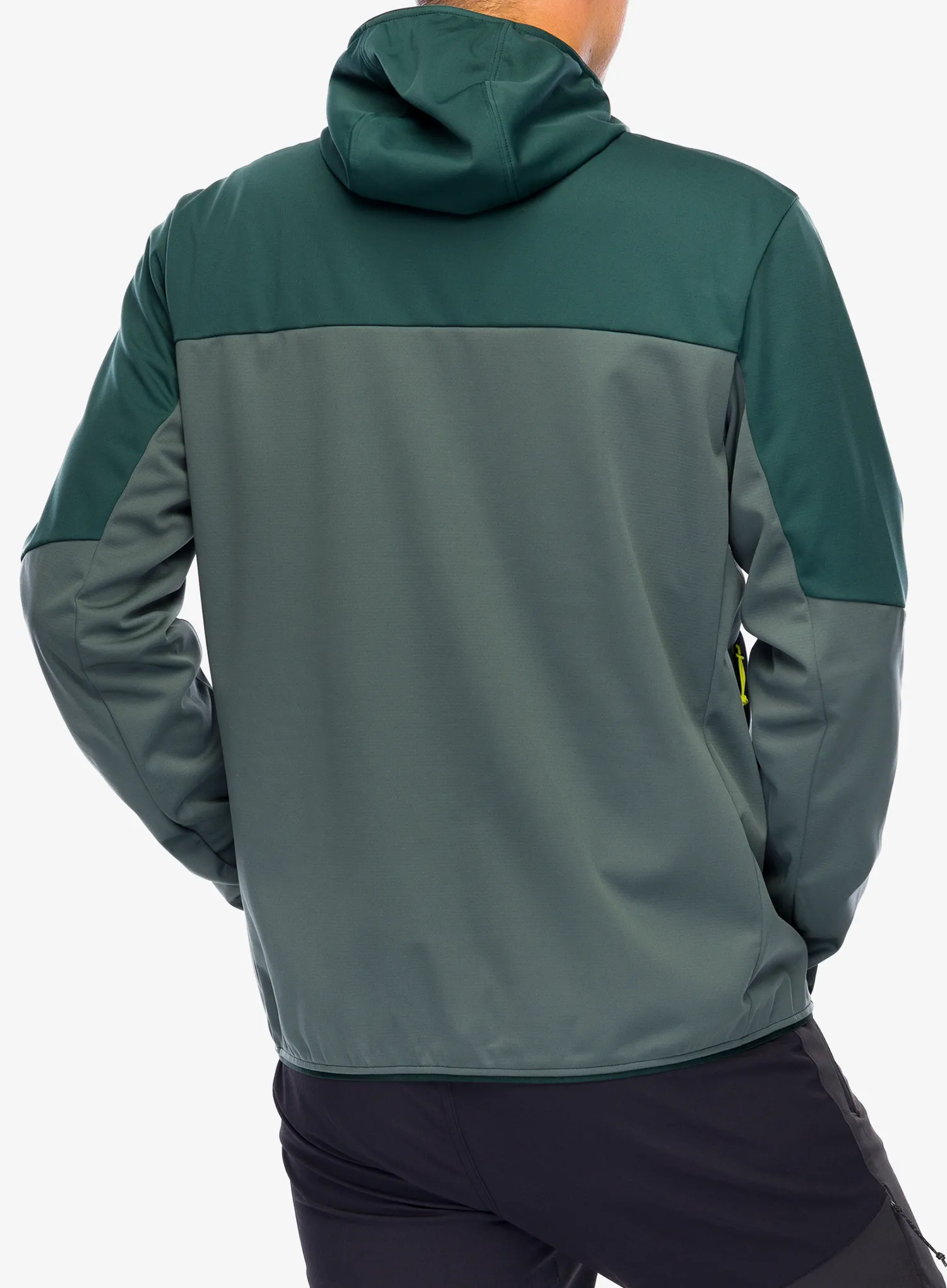 Softshell jakna Jack Wolfskin Feldberg Hoody - slate green