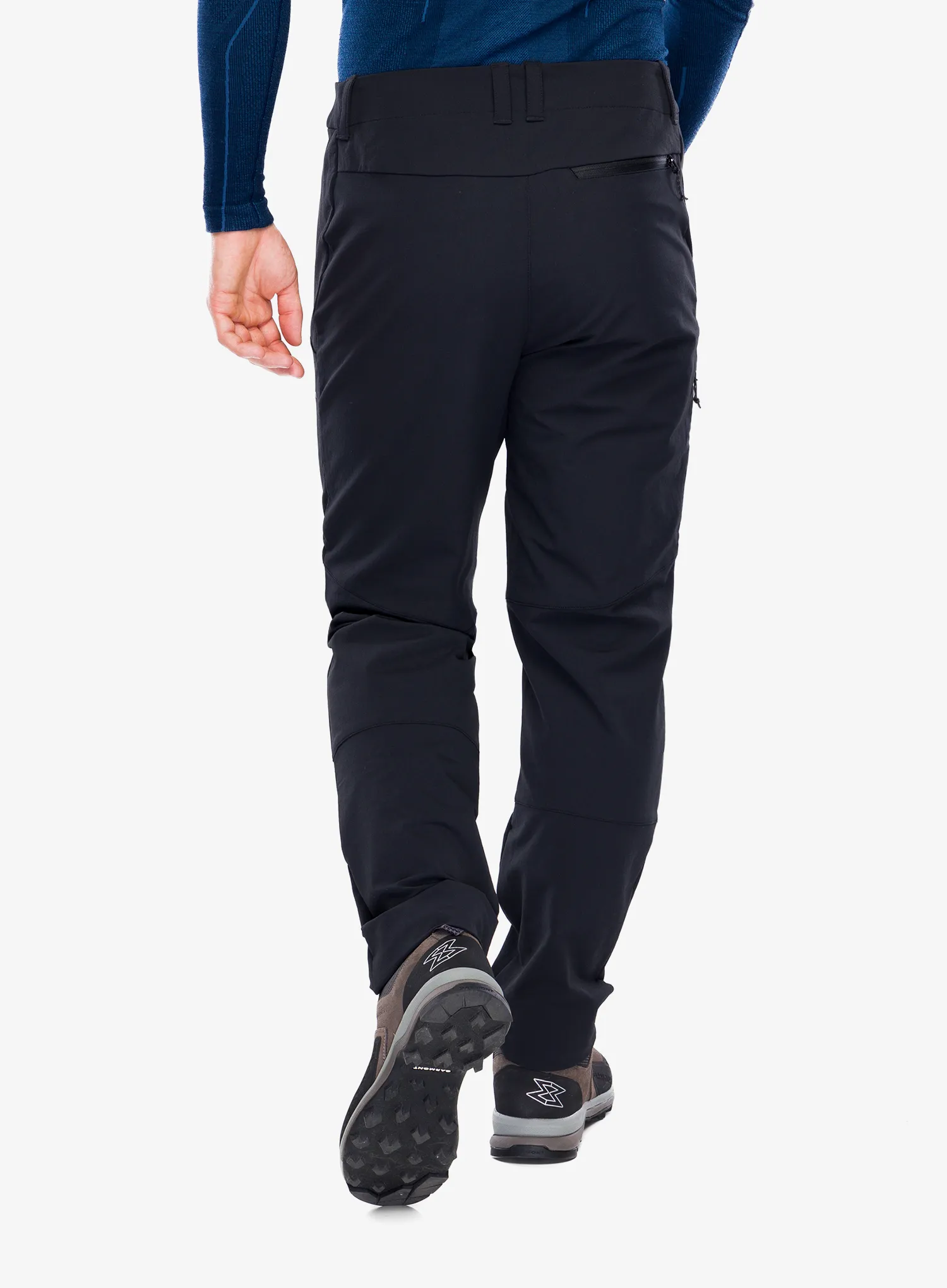 Softshell hlače Jack Wolfskin Glastal Winter Pants - black