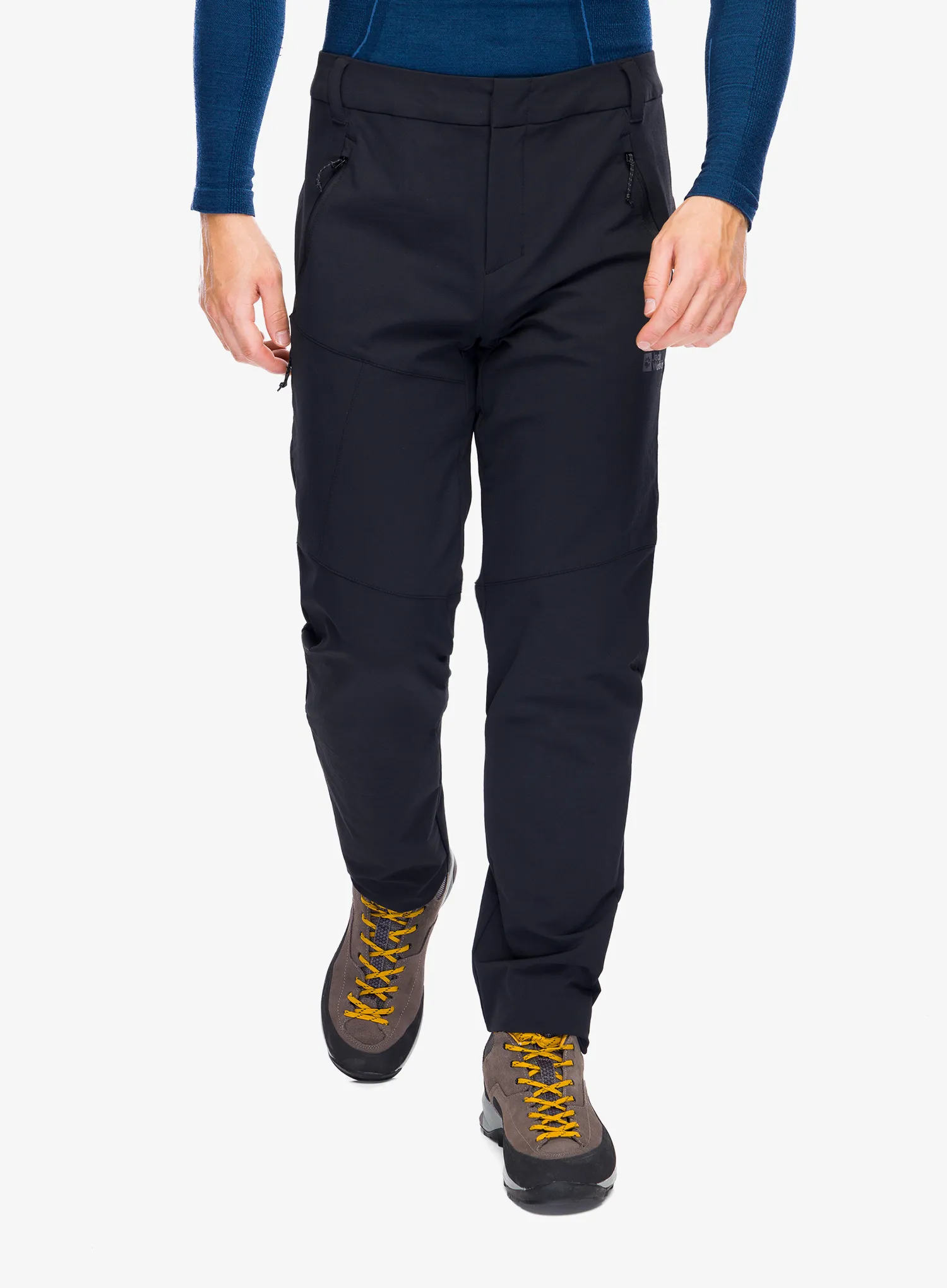 Softshell hlače Jack Wolfskin Glastal Winter Pants - black
