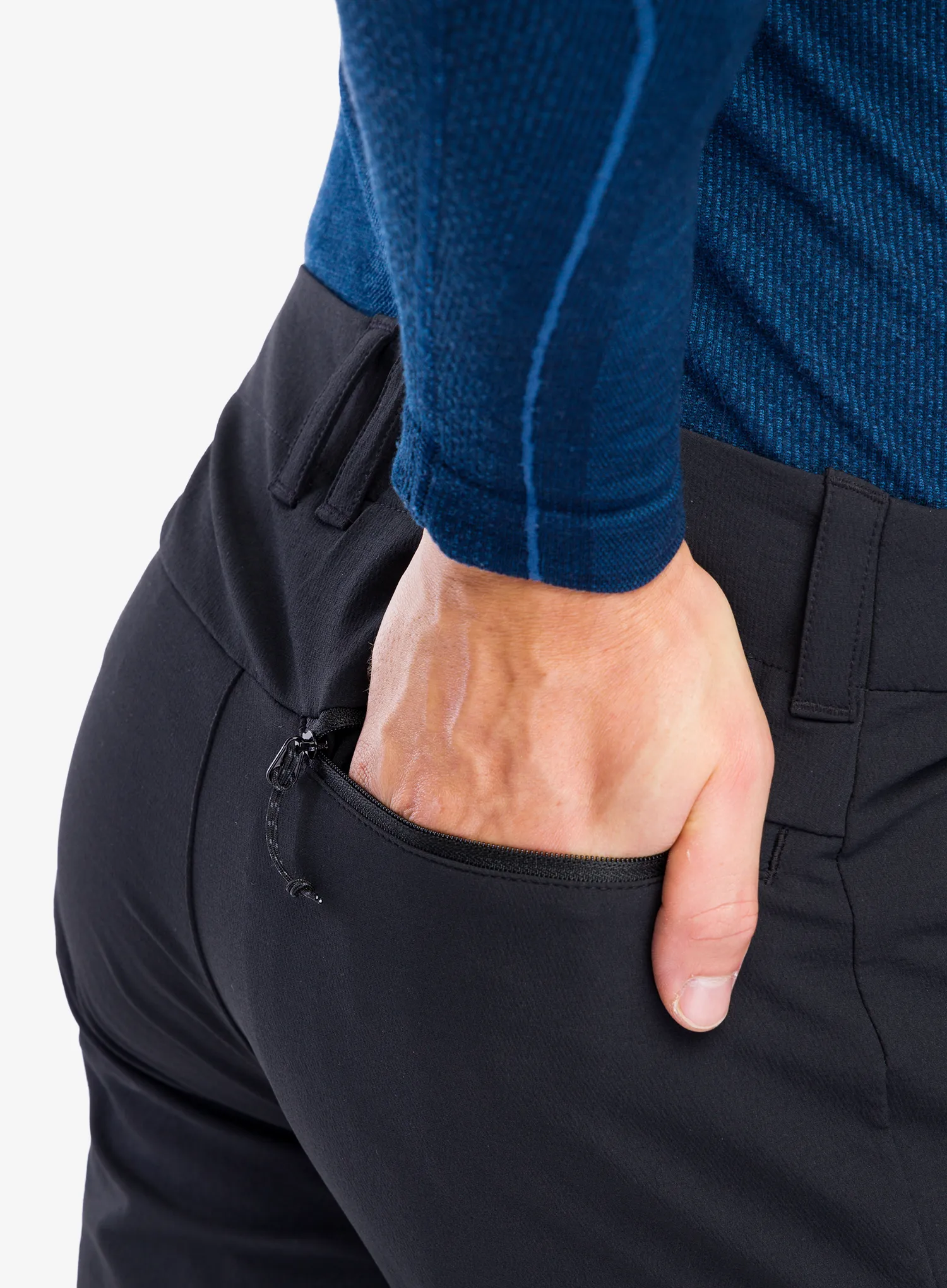 Softshell hlače Jack Wolfskin Glastal Winter Pants - black