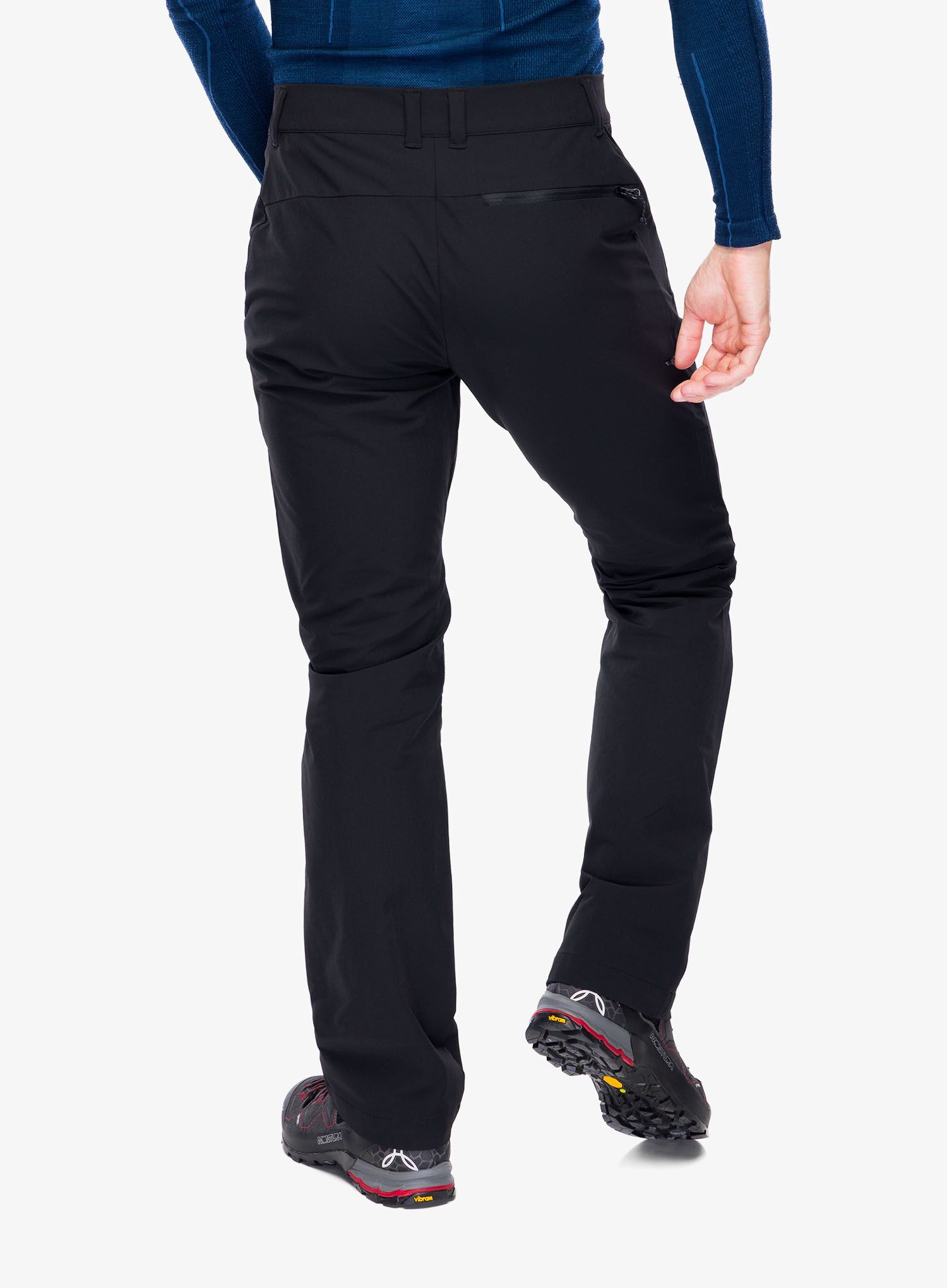 Softshell hlače Jack Wolfskin Holdsteig Pants - black