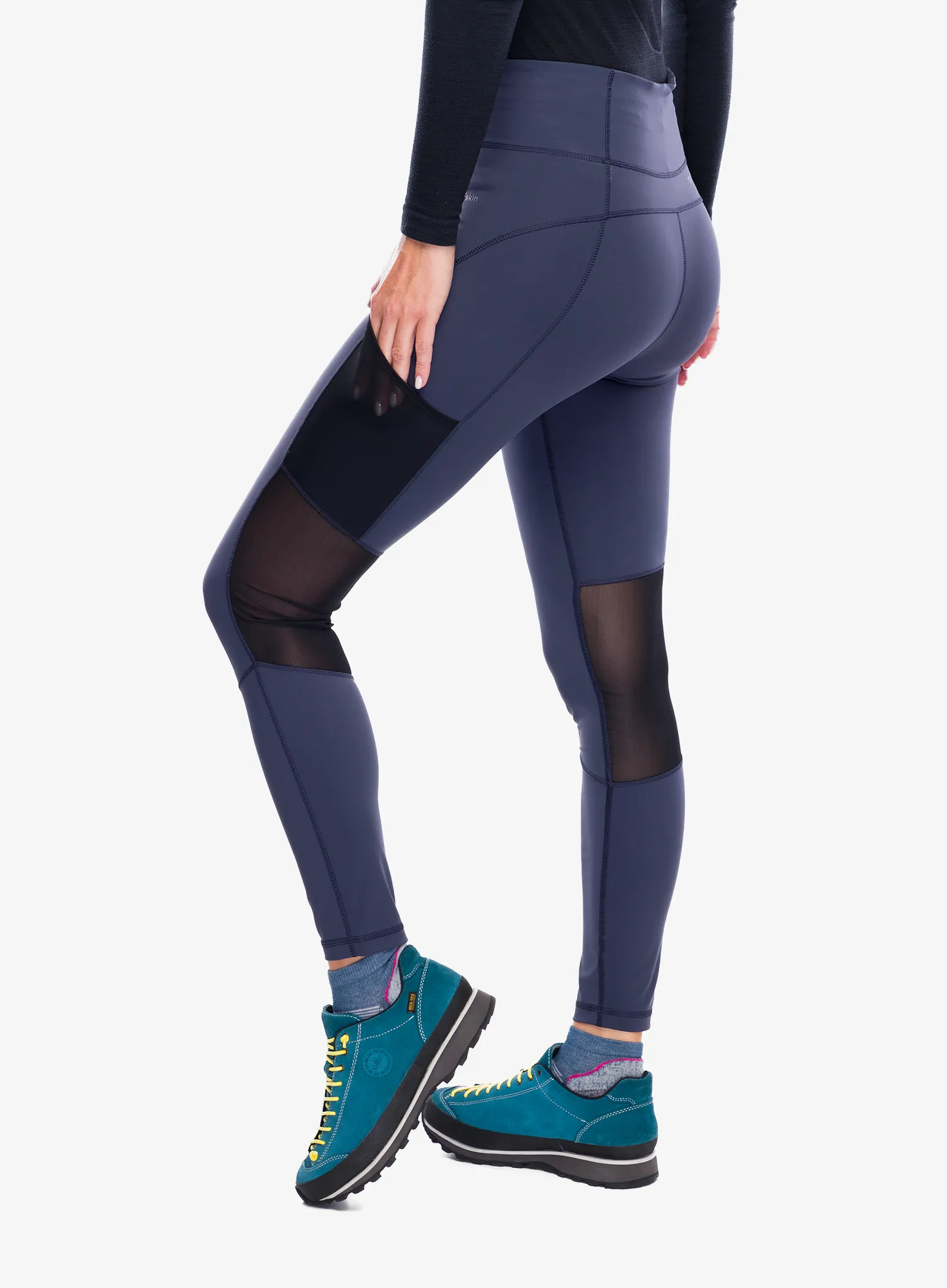 Ženske pajkice Jack Wolfskin Kensteig Tights - graphite