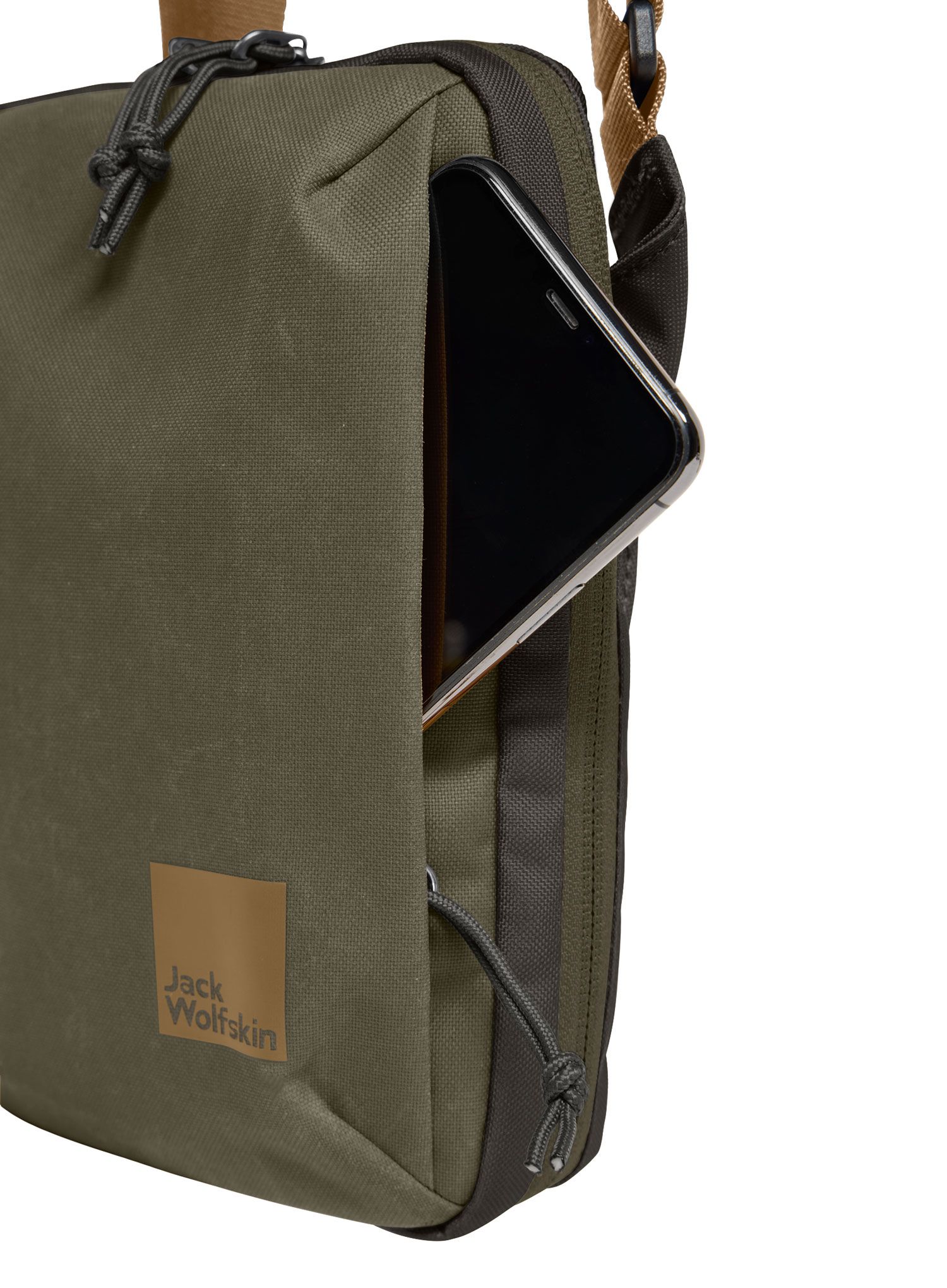 Torbica za čez ramo Jack Wolfskin Konya Organizer - island moss