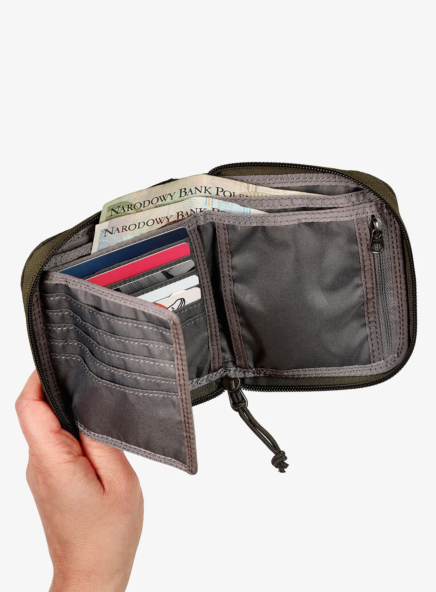 Denarnica Jack Wolfskin Konya Wallet - island moss