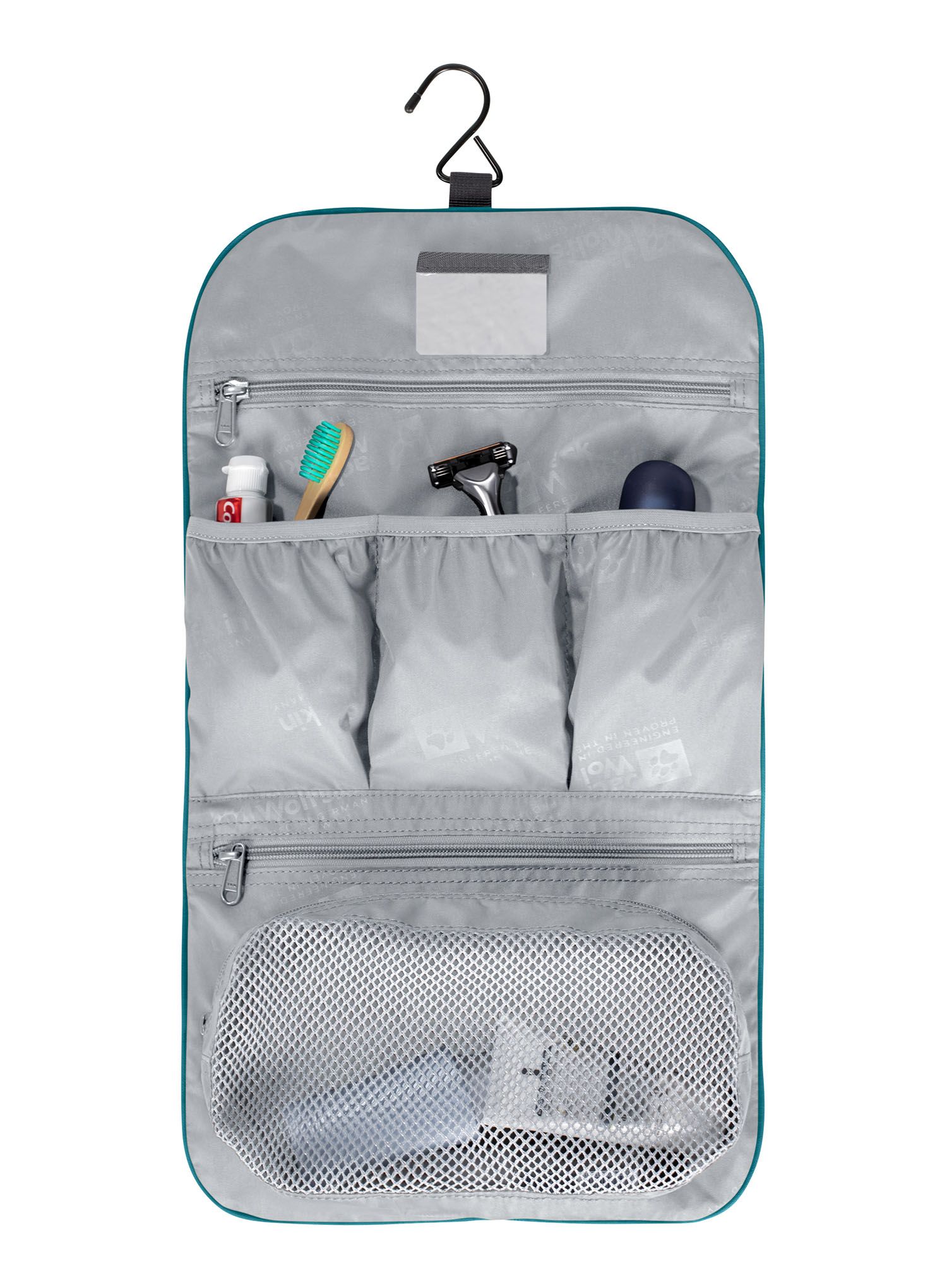 Kozmetična torbica Jack Wolfskin Konya Waschsalon - teal