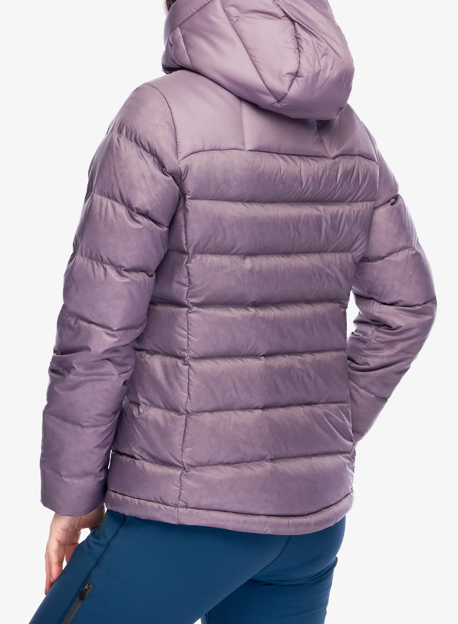 Ženska puhovka Jack Wolfskin Nebelhorn Down Hoody - wild blossom