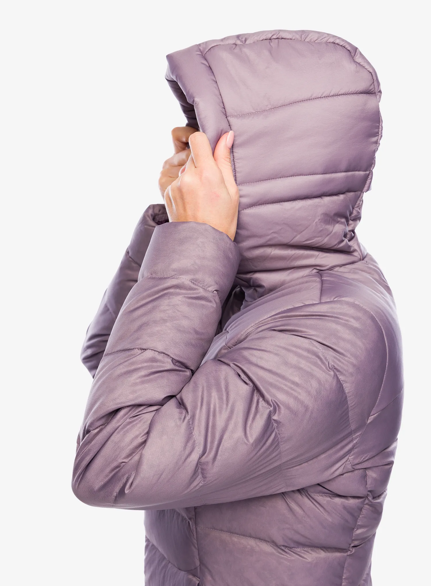 Ženska puhovka Jack Wolfskin Nebelhorn Down Hoody - wild blossom