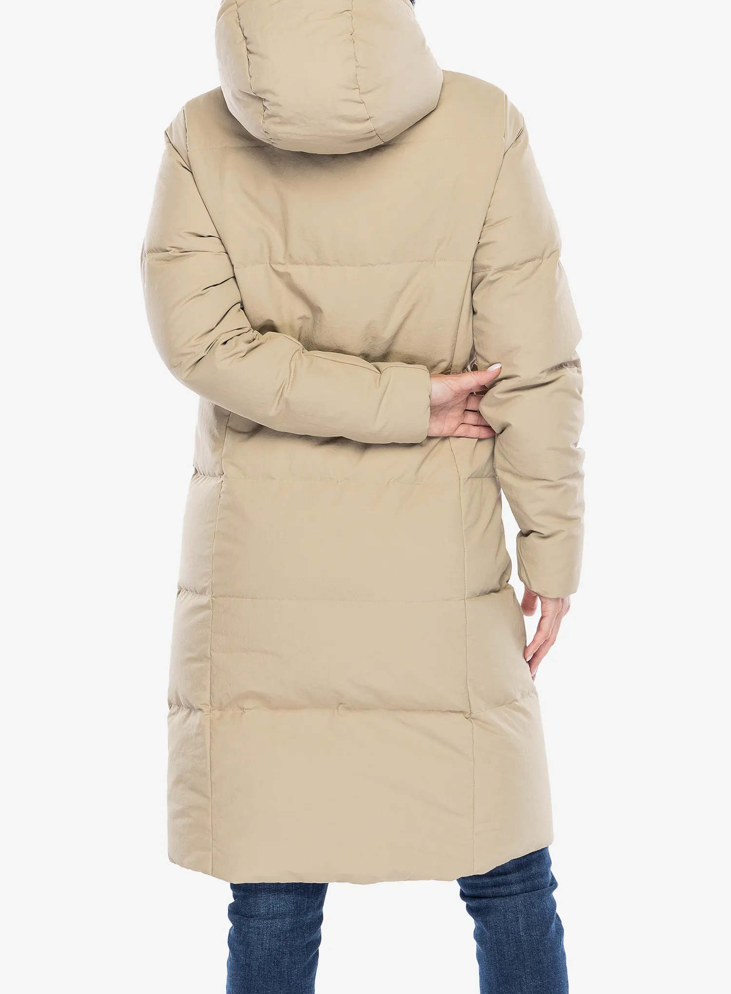 Puhast plašč Jack Wolfskin Nordlicht Coat - anis