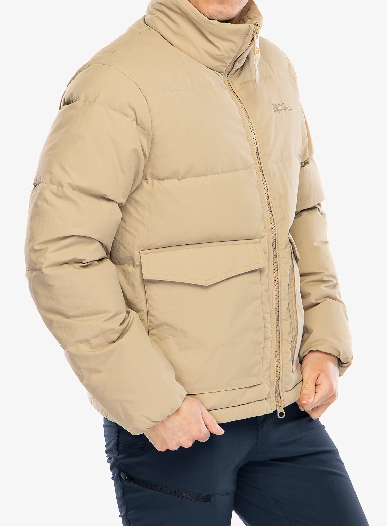 Puhovka Jack Wolfskin Nordlicht Jacket - anis